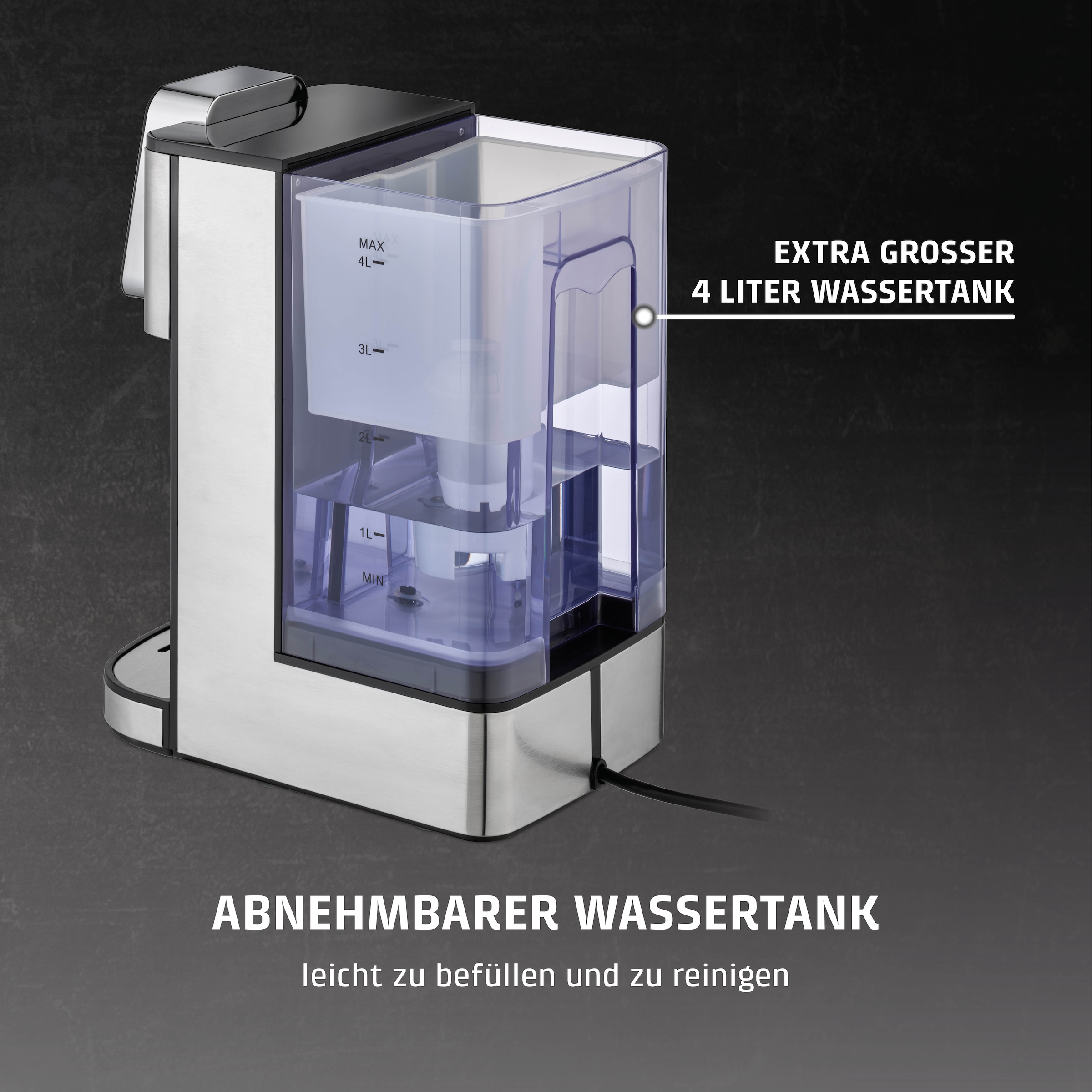 Caso Heißwasserspender »1884 HW 1660« 4 l 2600 W