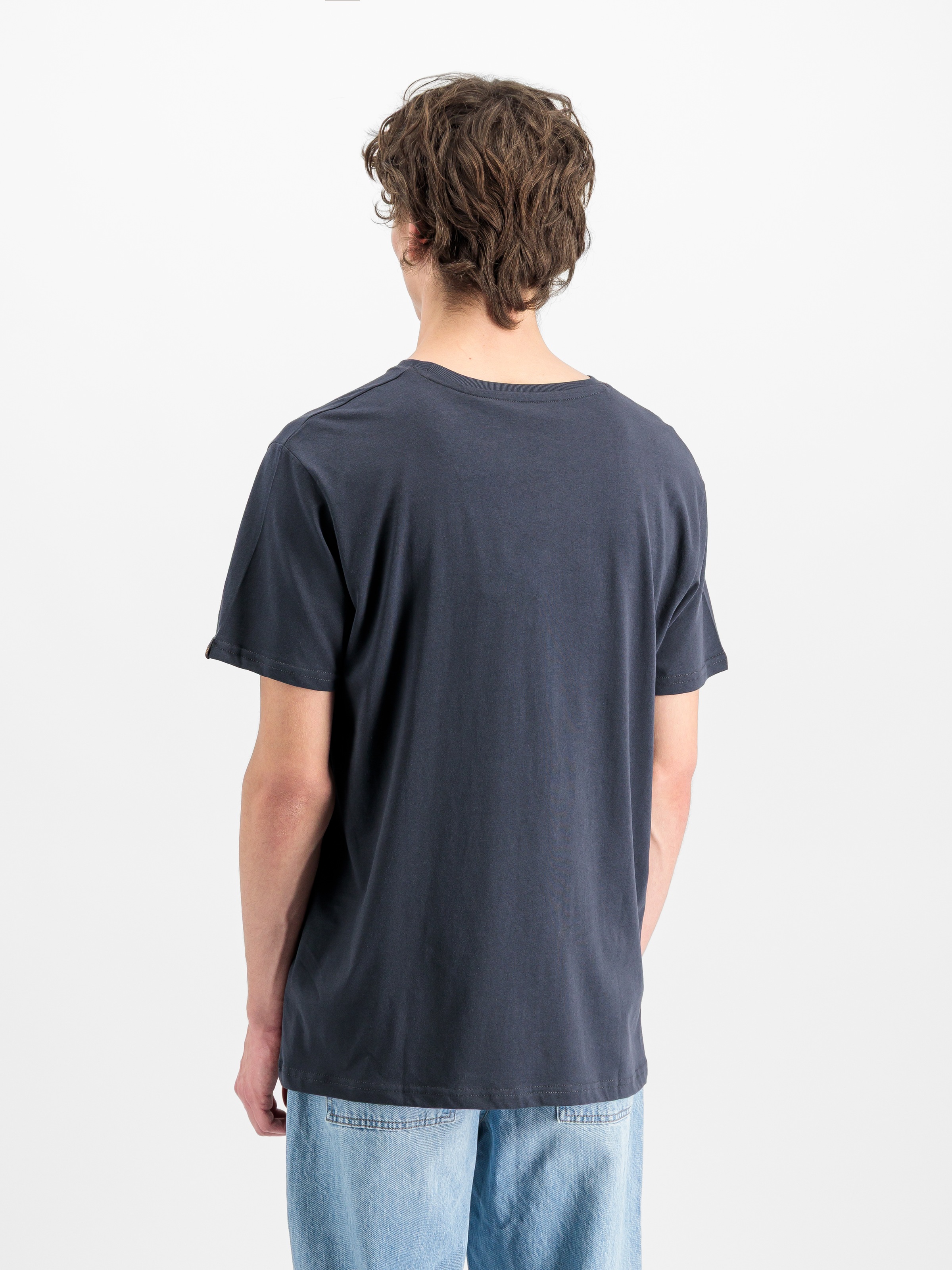 Alpha Industries Rundhalsshirt »Logo Print T«
