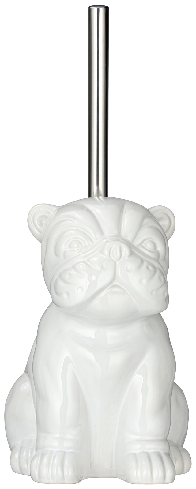 WENKO WC-Garnitur "Bulldog Weiß" 1 aus Keramik Keramik günstig online kaufen