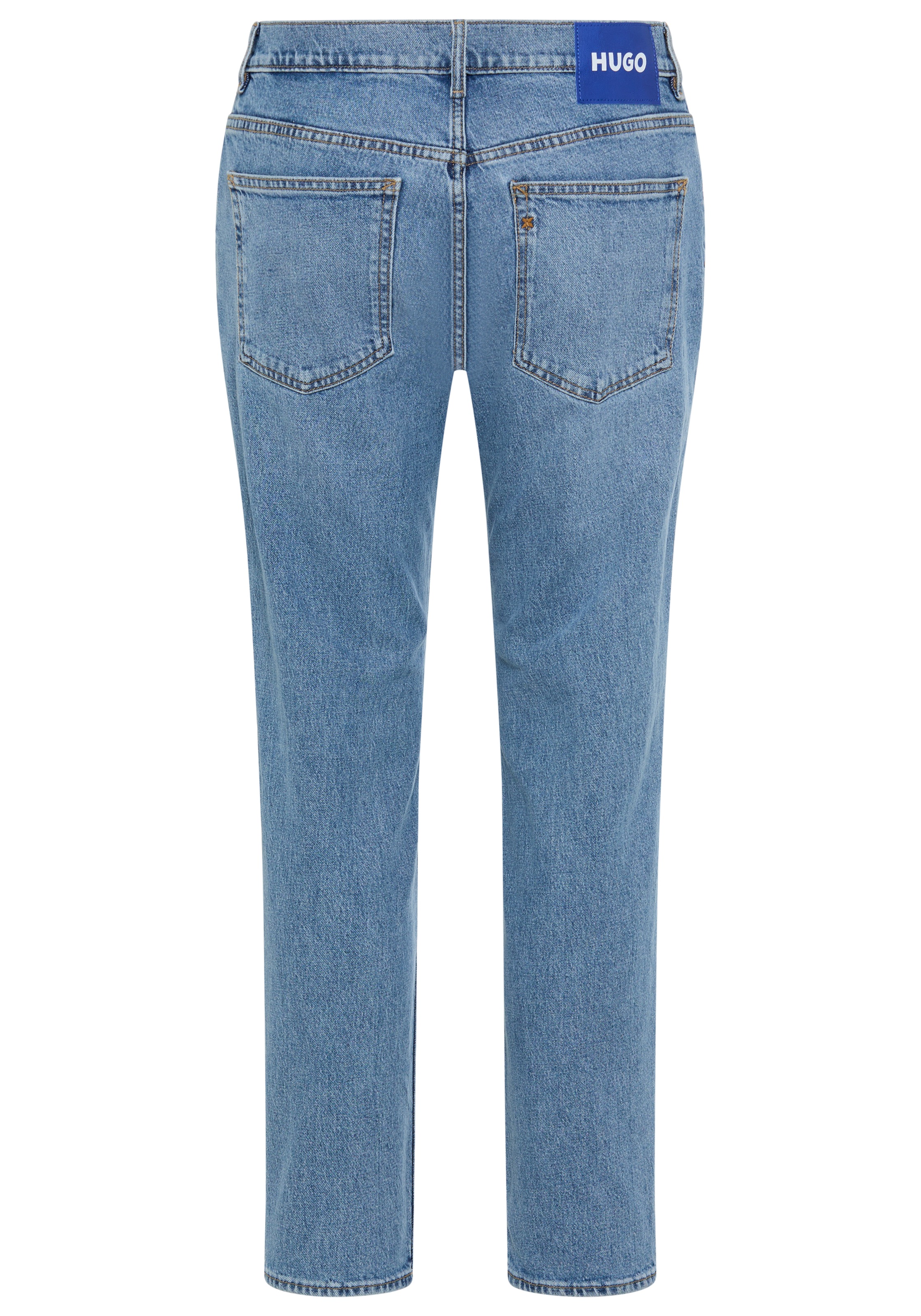 HUGO Blue Tapered-fit-Jeans "Brody" mit Stone-washed-Finish günstig online kaufen