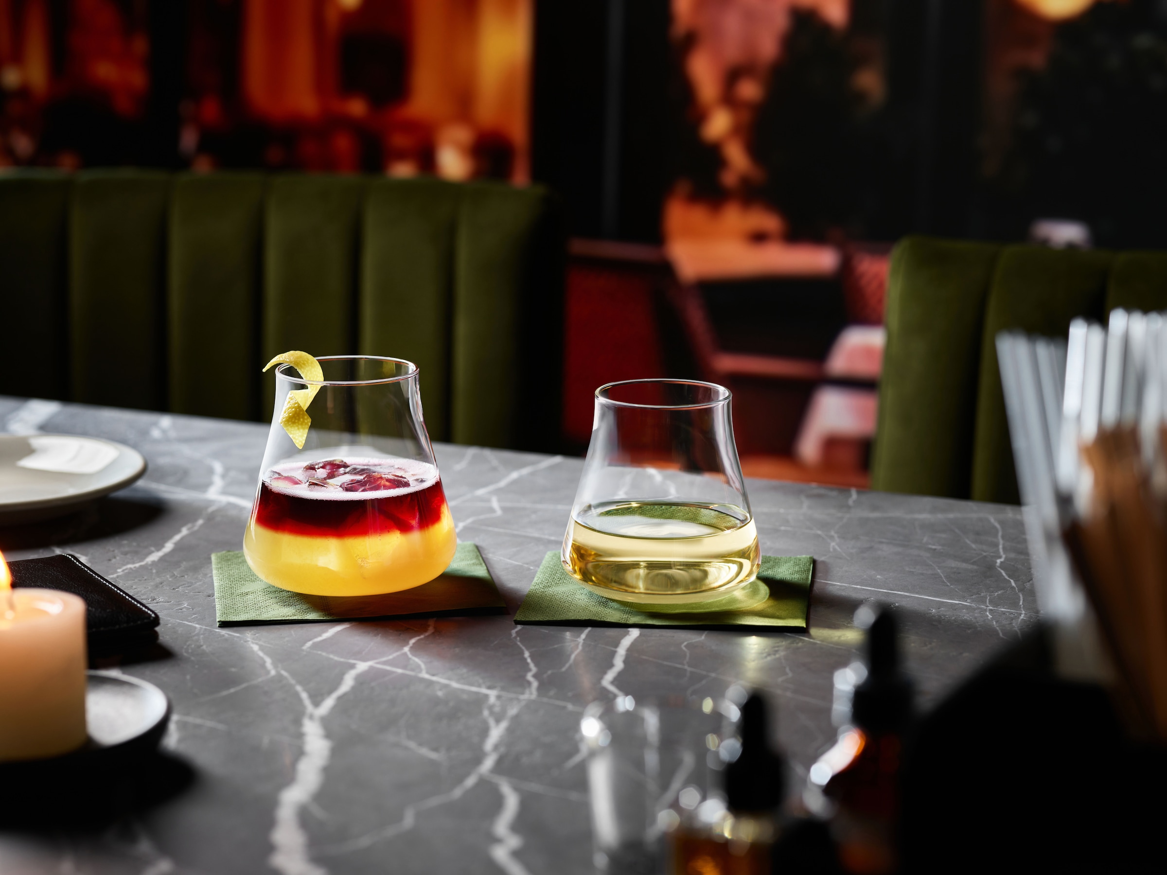 LIBBEY Weinglas »STEMLESS« 12er Set, H: 9, Ø: 9,5, 350 ml