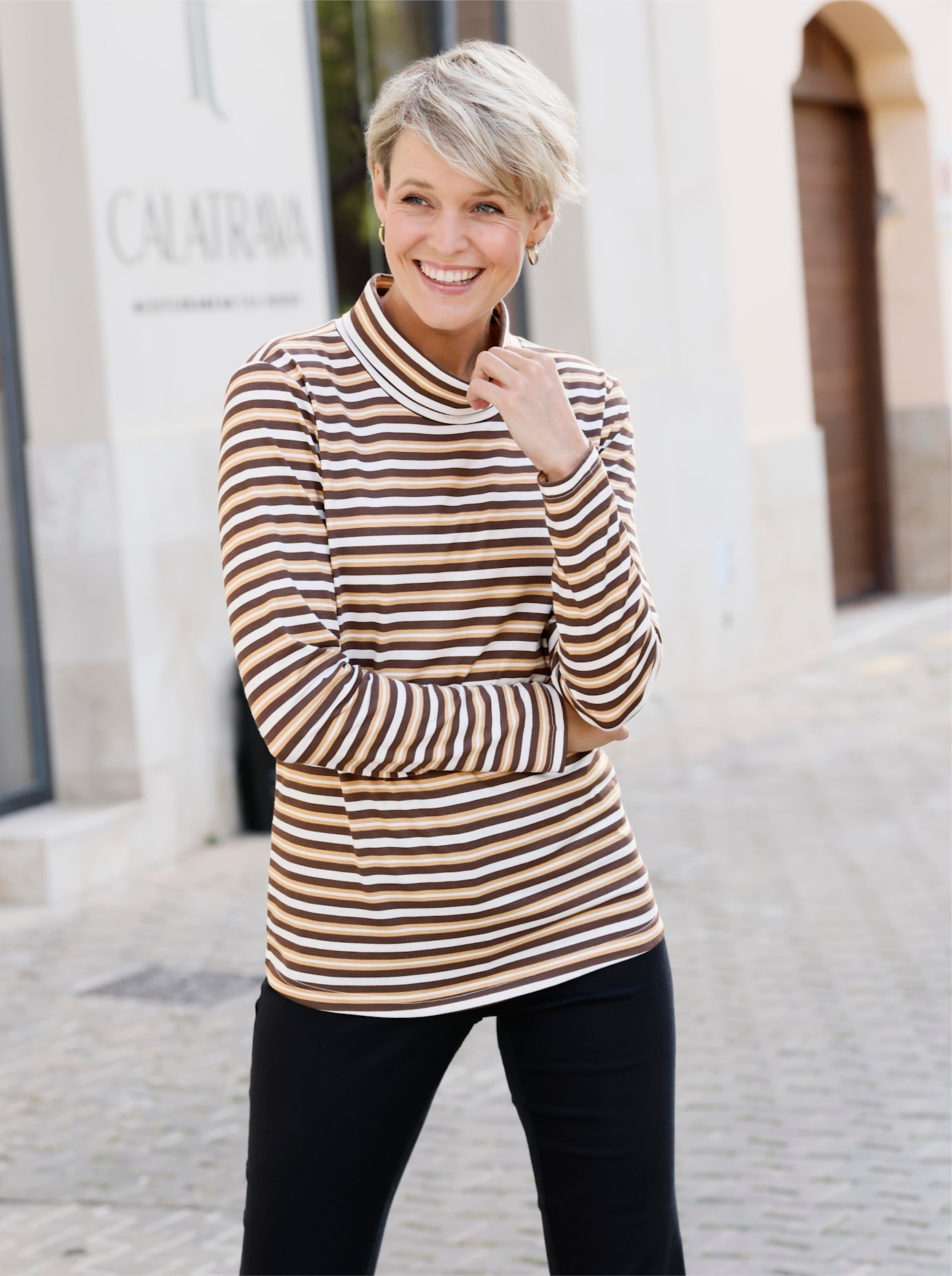 Classic Basics Rollkragenshirt "Rollkragen-Shirt", (1 tlg.) günstig online kaufen