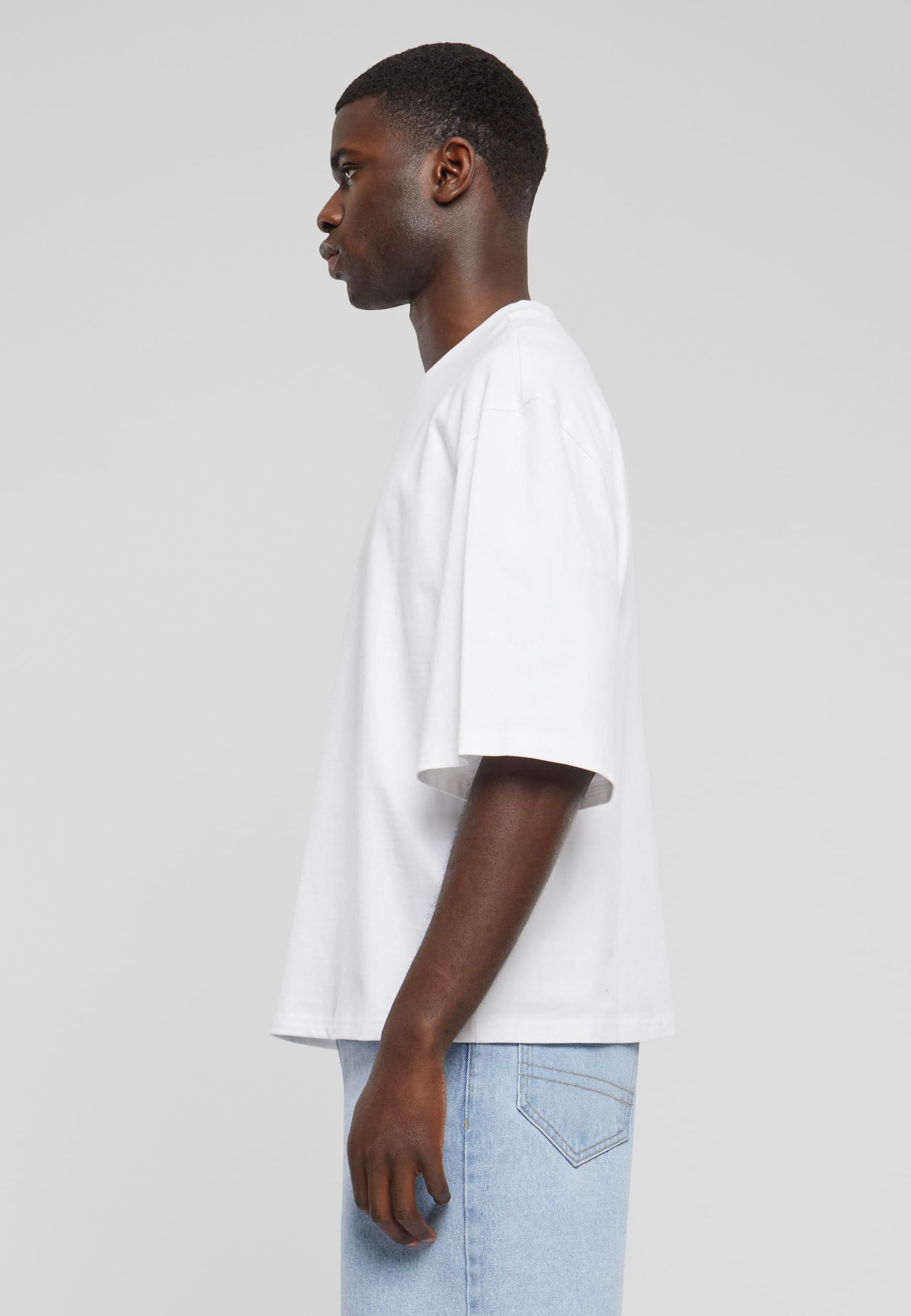 URBAN CLASSICS T-Shirt »Urban Classics Herren Organic Oversized Cropped Tee«, (1 tlg.)