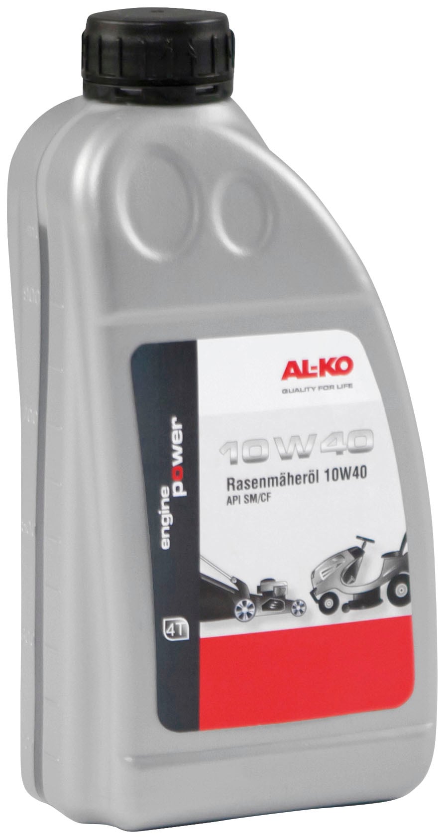 AL-KO Universalöl »4-Takt Rasenmäheröl 10W40«, 1 Liter Hochleistungsmotoröl