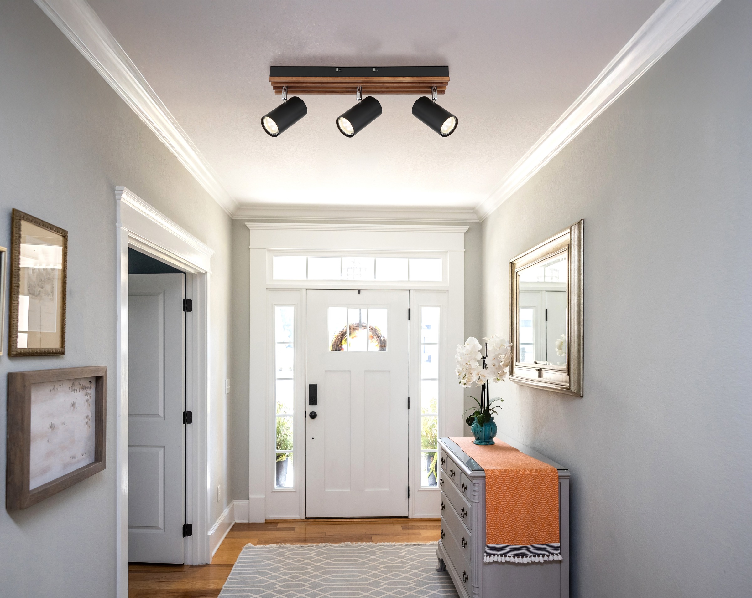 GLOBO LIGHTING Deckenstrahler »KAYDEN« GU10 1 Stk. Spot Deckenspot Flur Schlafzimmer Wohnzimmer