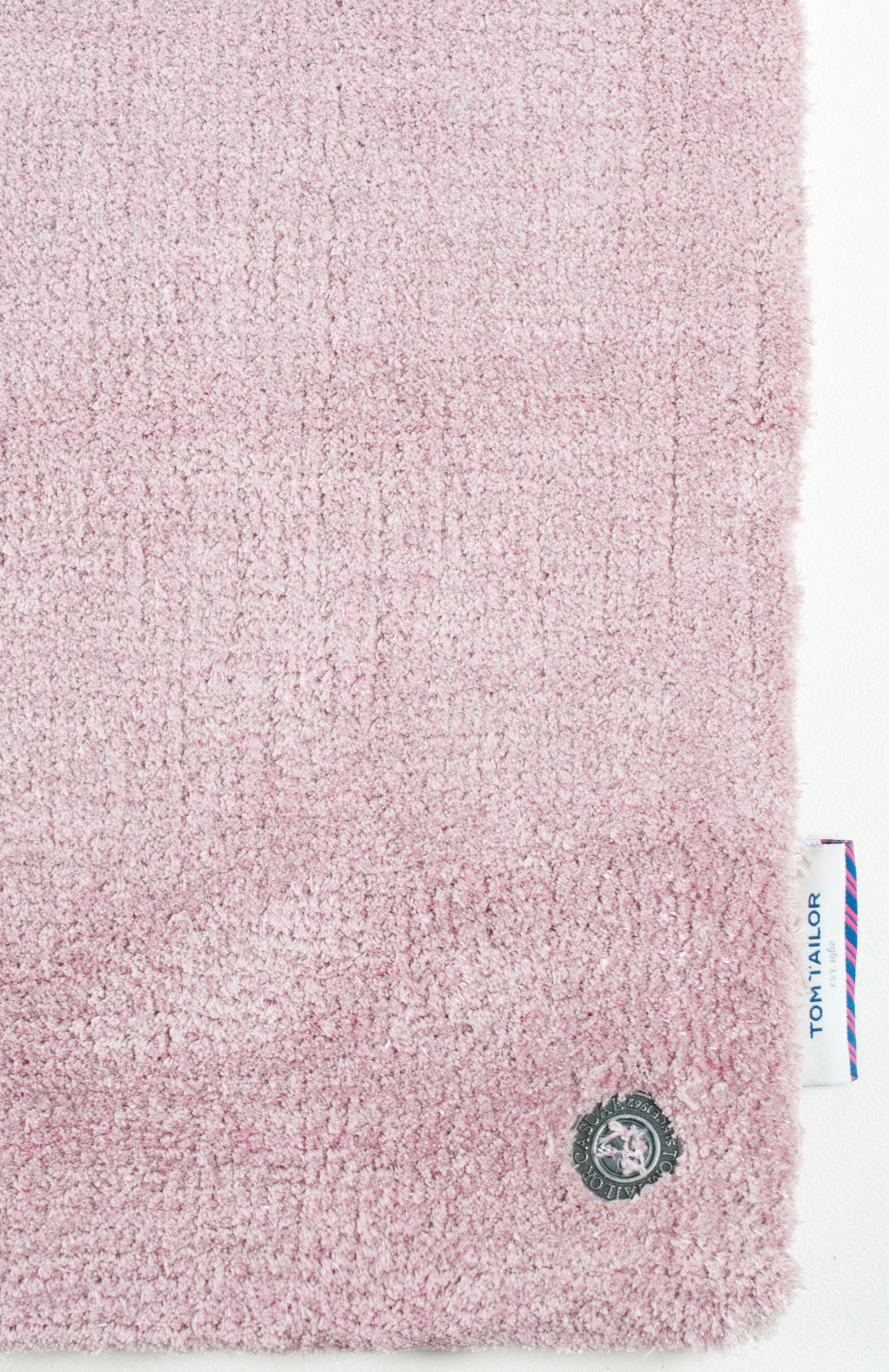 TOM TAILOR HOME Teppich »Powder uni«, rechteckig, 12 mm Höhe, Uni-Farben, besonders weich und flauschig