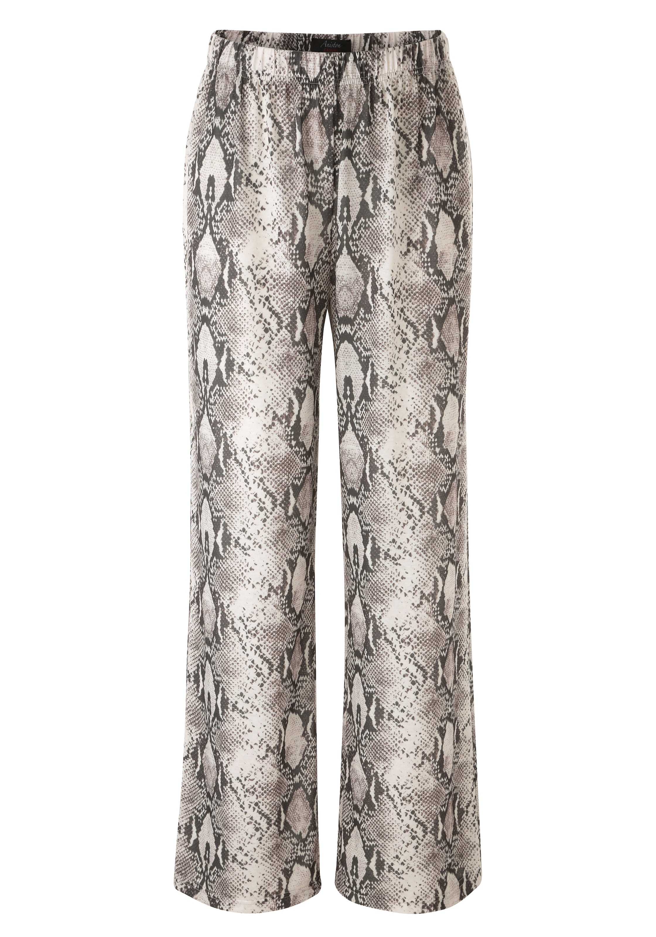 Aniston CASUAL Schlupfhose, im farbharmonischen Schlangendruck - NEUE KOLLEKTION