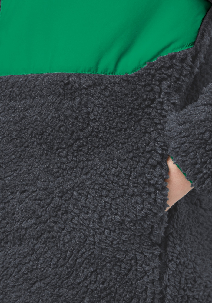Jack Wolfskin Fleecejacke »ICE CURL JACKET K«, Wärmend, winddicht, Übergangsjacke