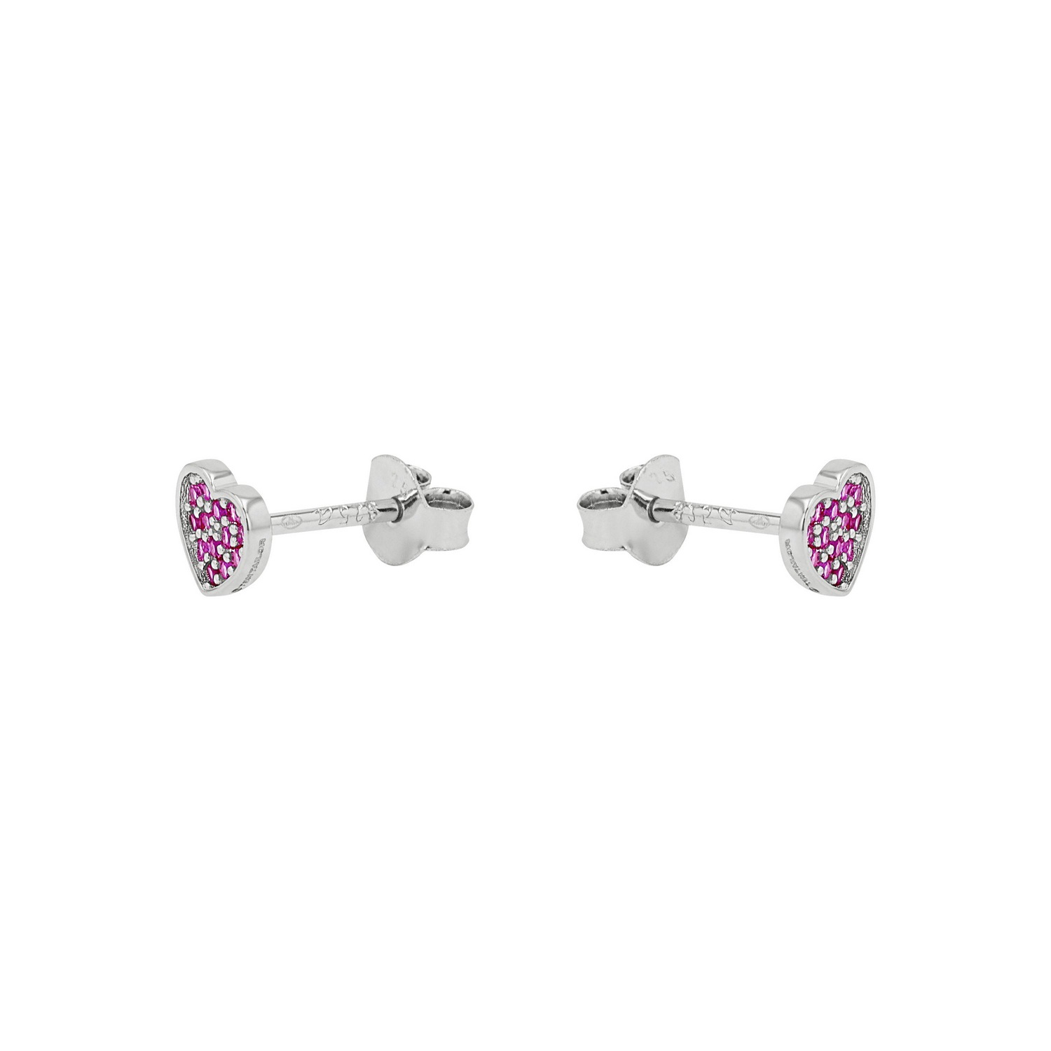 TOM TAILOR Paar Ohrstecker »Schmuck Geschenk Silber 925 Herz« mit Zirkonia (synth.)