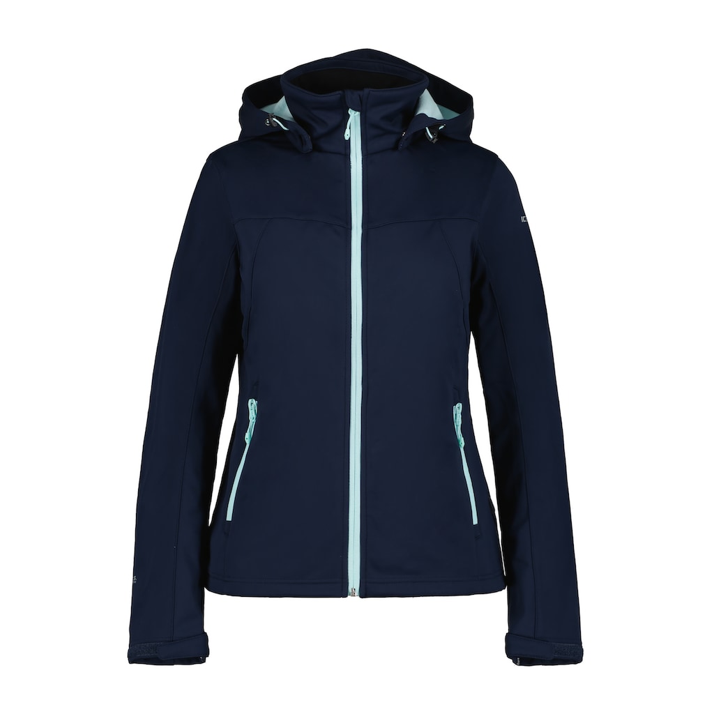 Icepeak Softshelljacke »D SOFTSHELLJACKE BOISE«, mit Kapuze