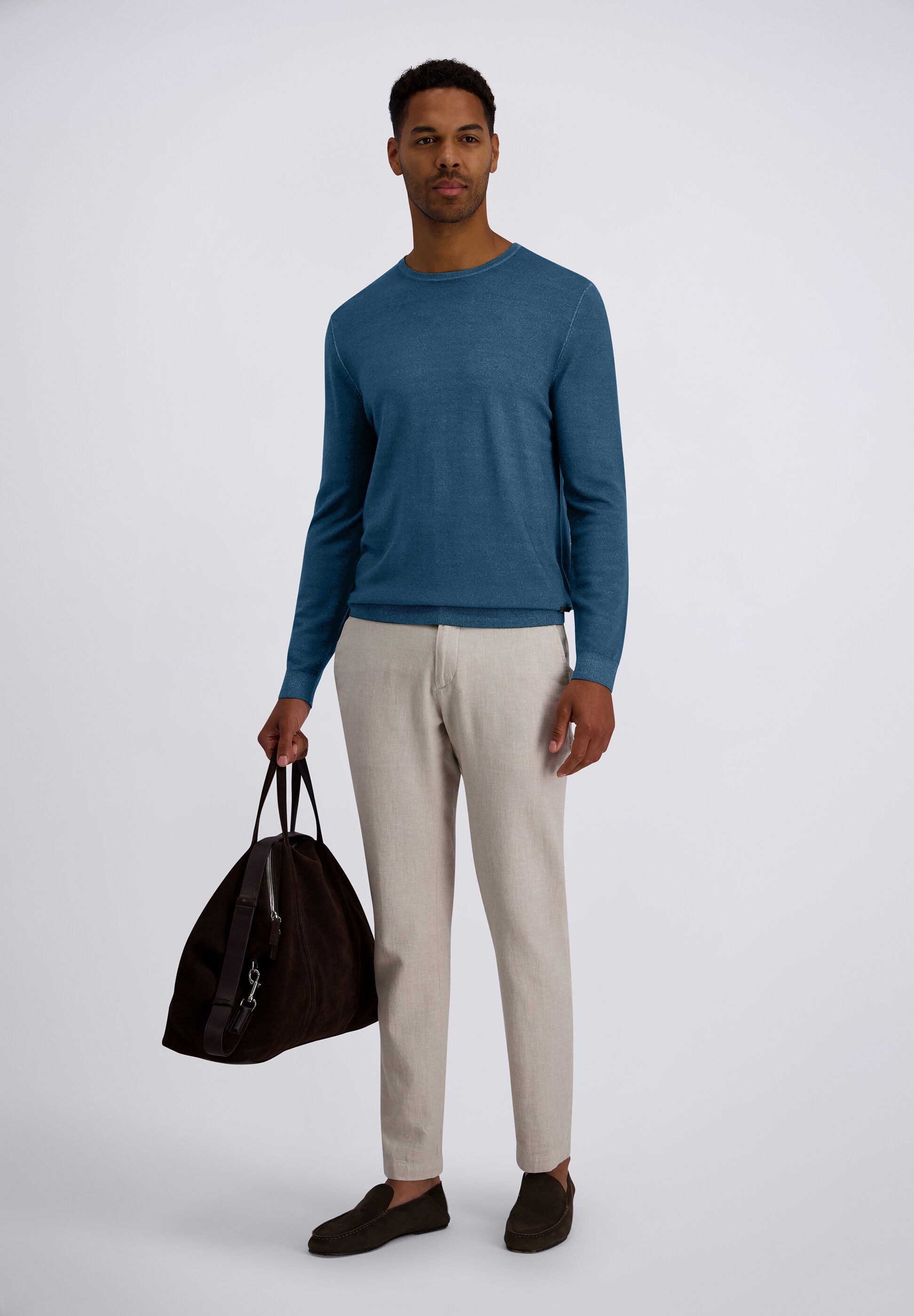 Pierre Cardin Strickpullover »Pierre Cardin Pullover« mit Rundhalsausschnitt