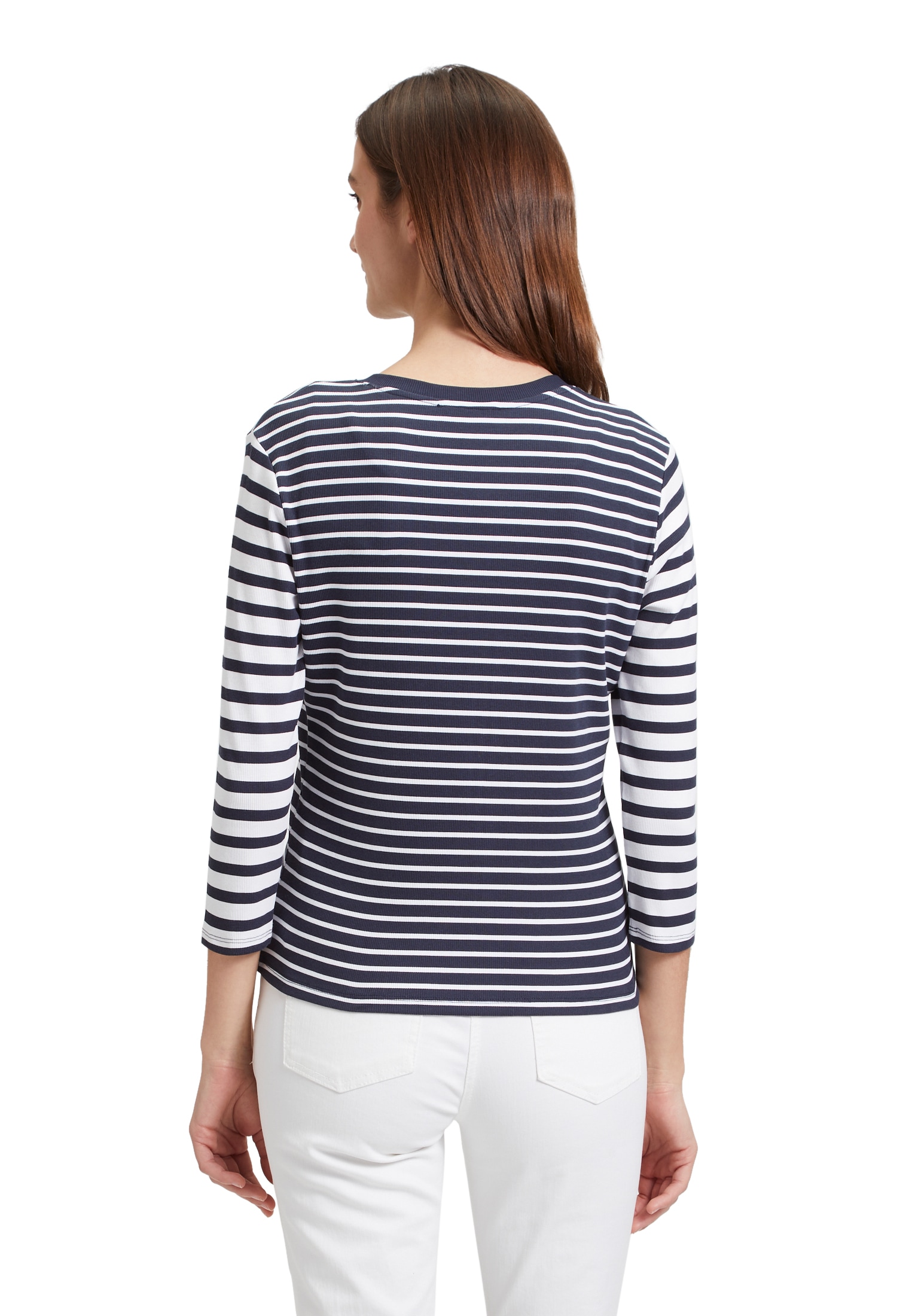 Betty Barclay Shirtjacke »Betty Barclay Shirtjacke mit Rippenstruktur«, (1 tlg.), Materialmix