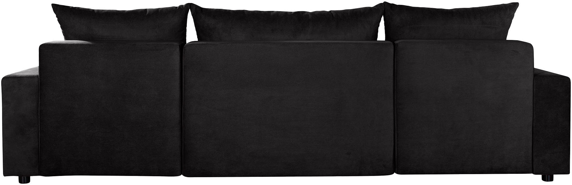 COLLECTION AB Wohnlandschaft »Pico U-Form, Breite 252, mit Armlehne Schlaffunktion, Bettkasten«, Wohnlandschaft,2 X Ottomane,Polyätherschaum Polsterung
