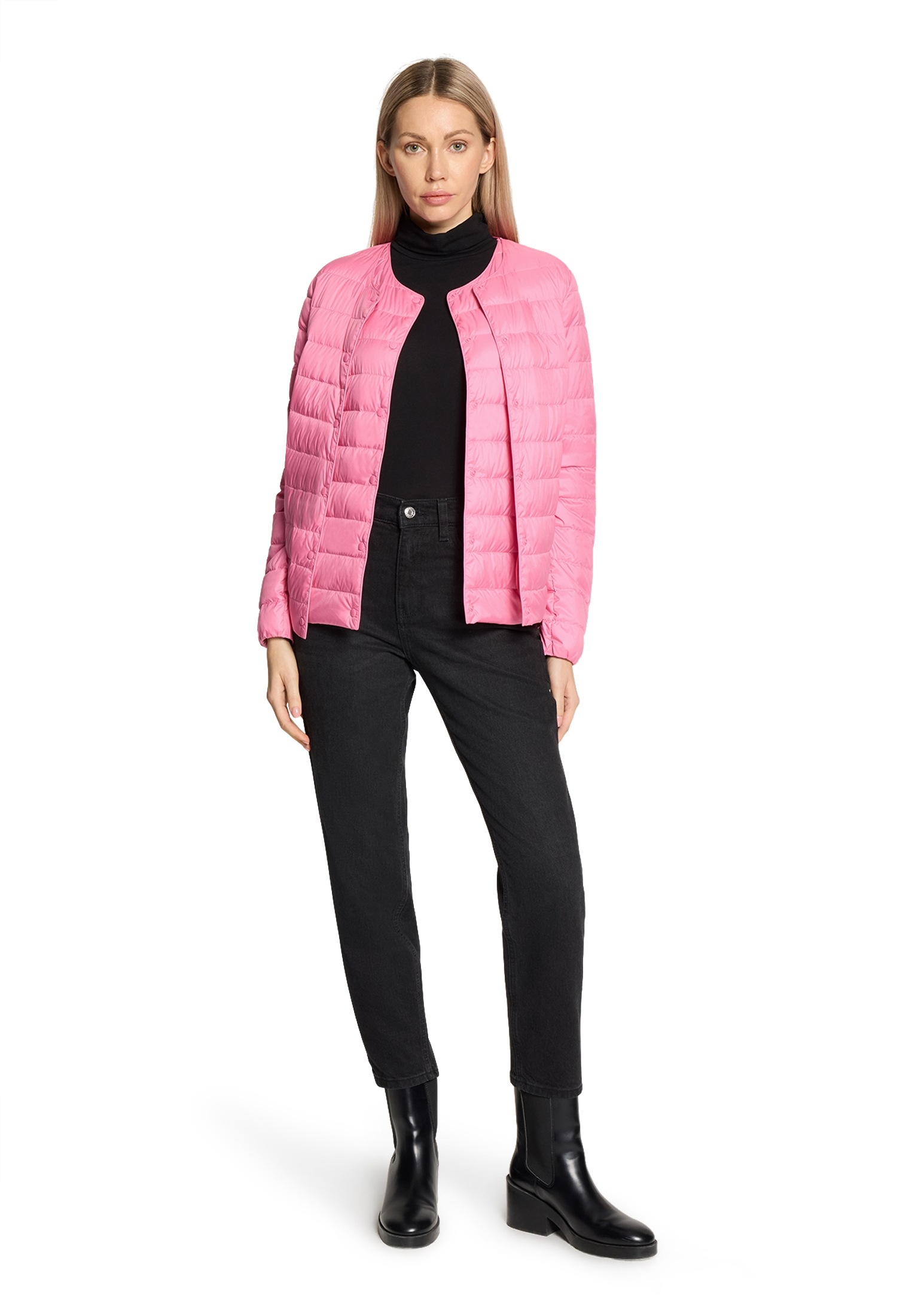 Betty Barclay Steppjacke »Damen mit Rundhalsausschnitt«
