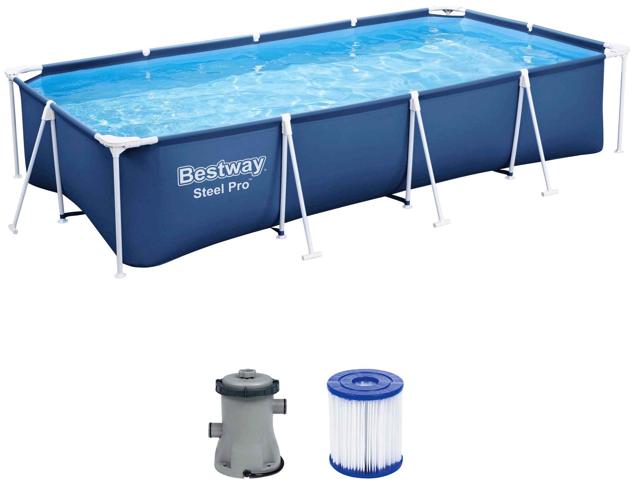 Bestway-Pools rechteckig für den Garten kaufen online