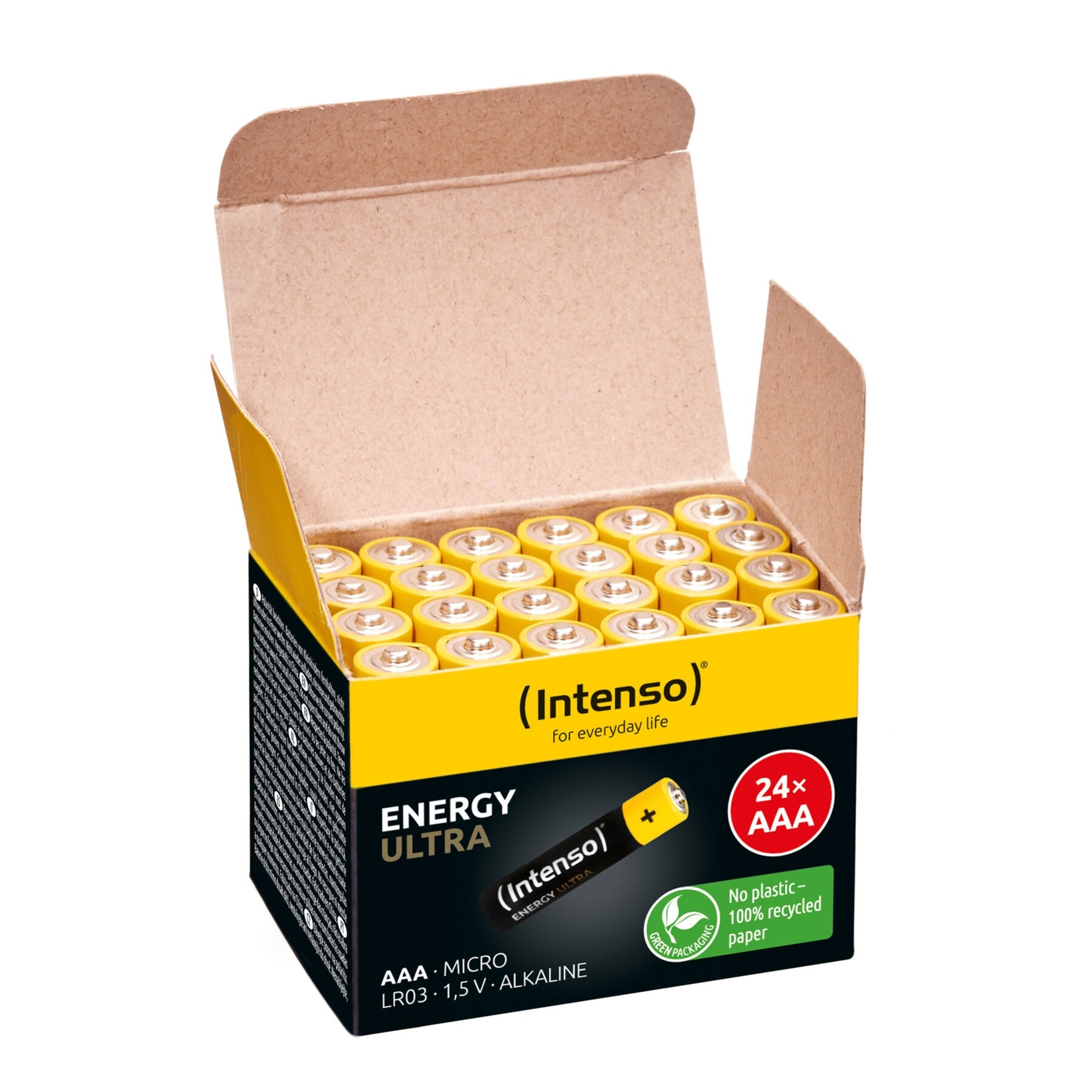 Intenso Batterie »7501814«, LR03, 1,5 V, (Packung, 24 St.)