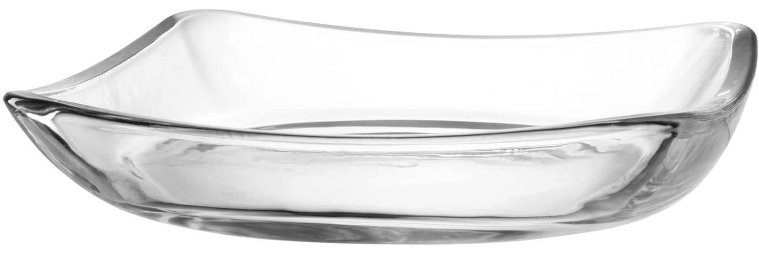 LEONARDO Schale "PIAZZA, Teller ca. 20 cm, 4er-Set" 4 Stk. aus Glas spülmaschinengeeignet
