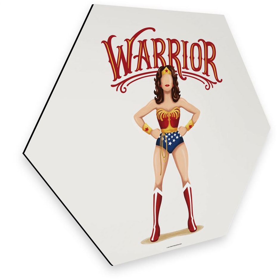 Wall-Art »Pop BAUR | Wonderwoman Fanartikel«, Art Metallbild bestellen (1 St.)