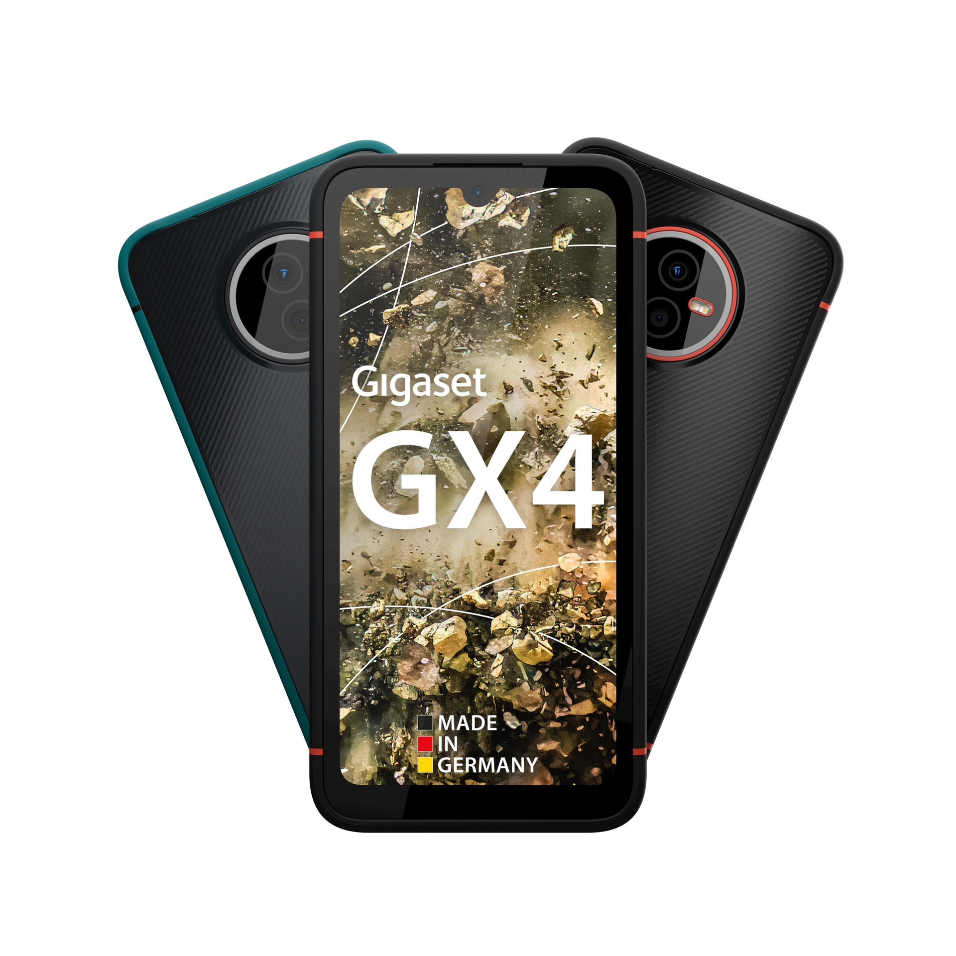 Gigaset Smartphone »GX4«, Schwarz, 15,5 cm/6,1 Zoll, 64 GB Speicherplatz, 48 MP Kamera