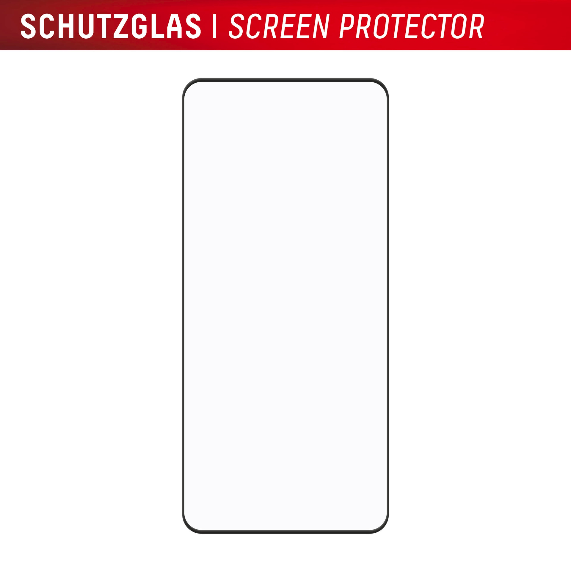 Displex Displayschutzglas »Premium Glass Screen Protector (Full Cover)«, für Xiaomi Redmi Note 13 Pro+-Xiaomi Redmi Note 14 Pro-Xiaomi Redmi Note 14 Pro+, Displayschutzfolie, Schutzfolie, Bildschirmschutz, kratz- & stoßfest
