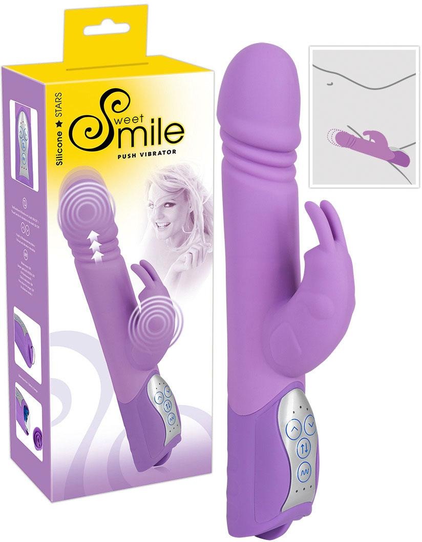 Smile Rabbit-Vibrator, mit Klitorisreizarm