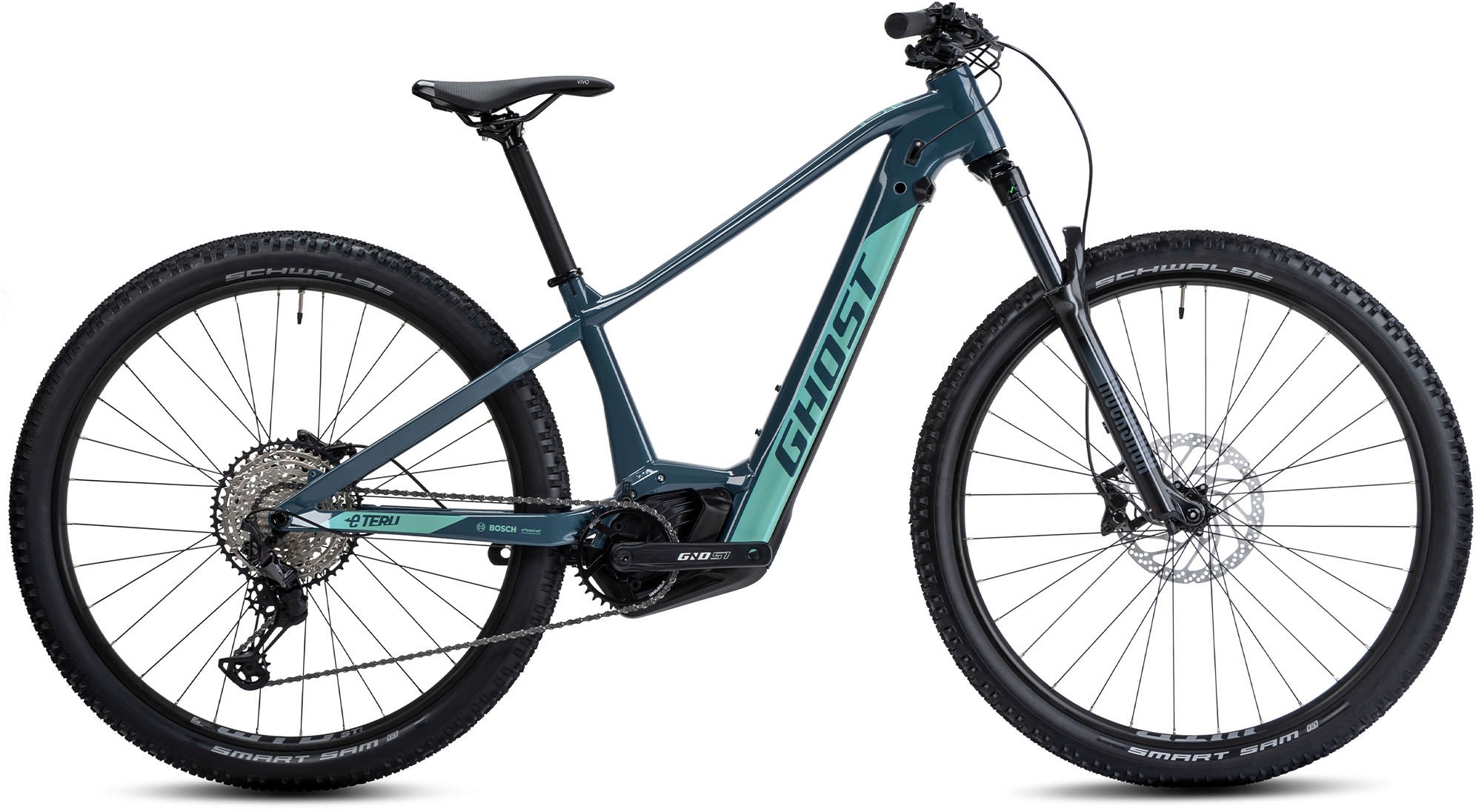 Ghost E-Bike "E-Teru B Pro", 12 Gang, Shimano, XT RD-M8100, Mittelmotor 250 W, Pedelec, Elektrofahrrad für Damen u. Herr