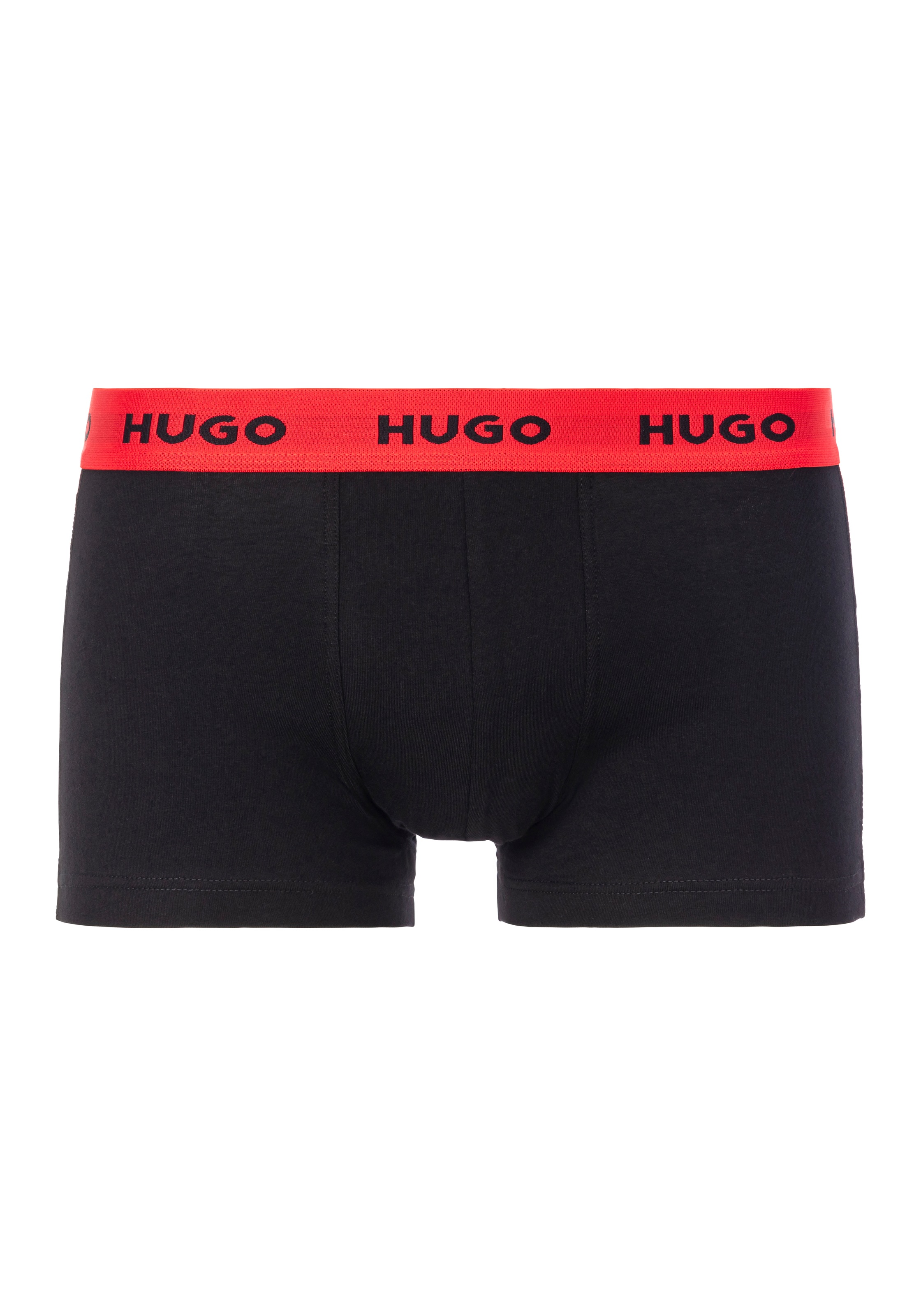 HUGO Underwear Trunk »TRUNK TRIPLET PACK«, (Packung, 3 St.), mit Logoschriftzug auf dem Bund