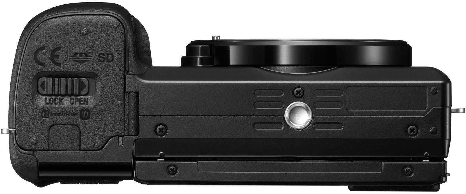 Sony Systemkamera 4K Gehäuse 6100 »ILCE-6100B E-Mount«, WLAN 180° | -Alpha Klapp-Display, nur Video, MP, (Wi-Fi), BAUR 24,2