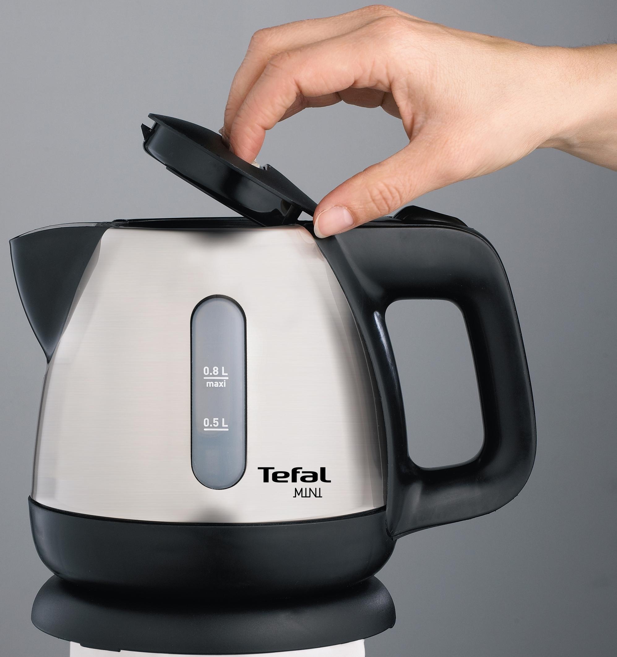 Tefal Wasserkocher »BI8125« 0,8 l 2200 W Kabellos, 360° Sockel, Trockengeh- / Überhitzungsschutz