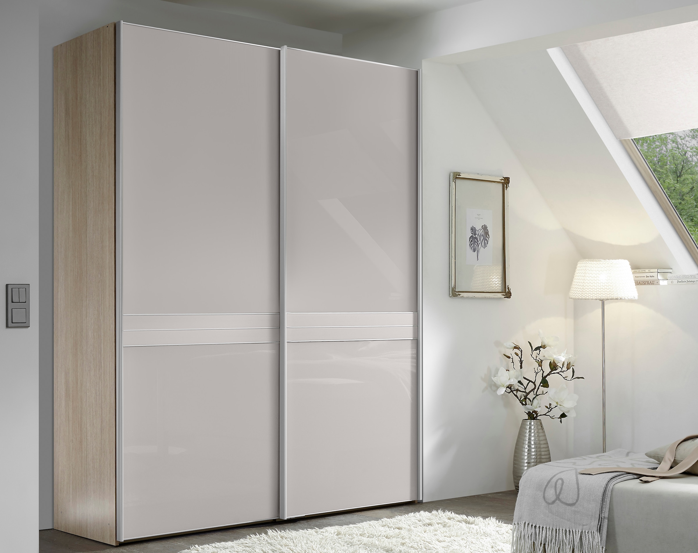 STAUD Schwebetürenschrank »Sinfonie Plus, edles Design in hochwertiger Qualität, Made in Germany«, In vier verschiedenen Ausstattungsvarianten