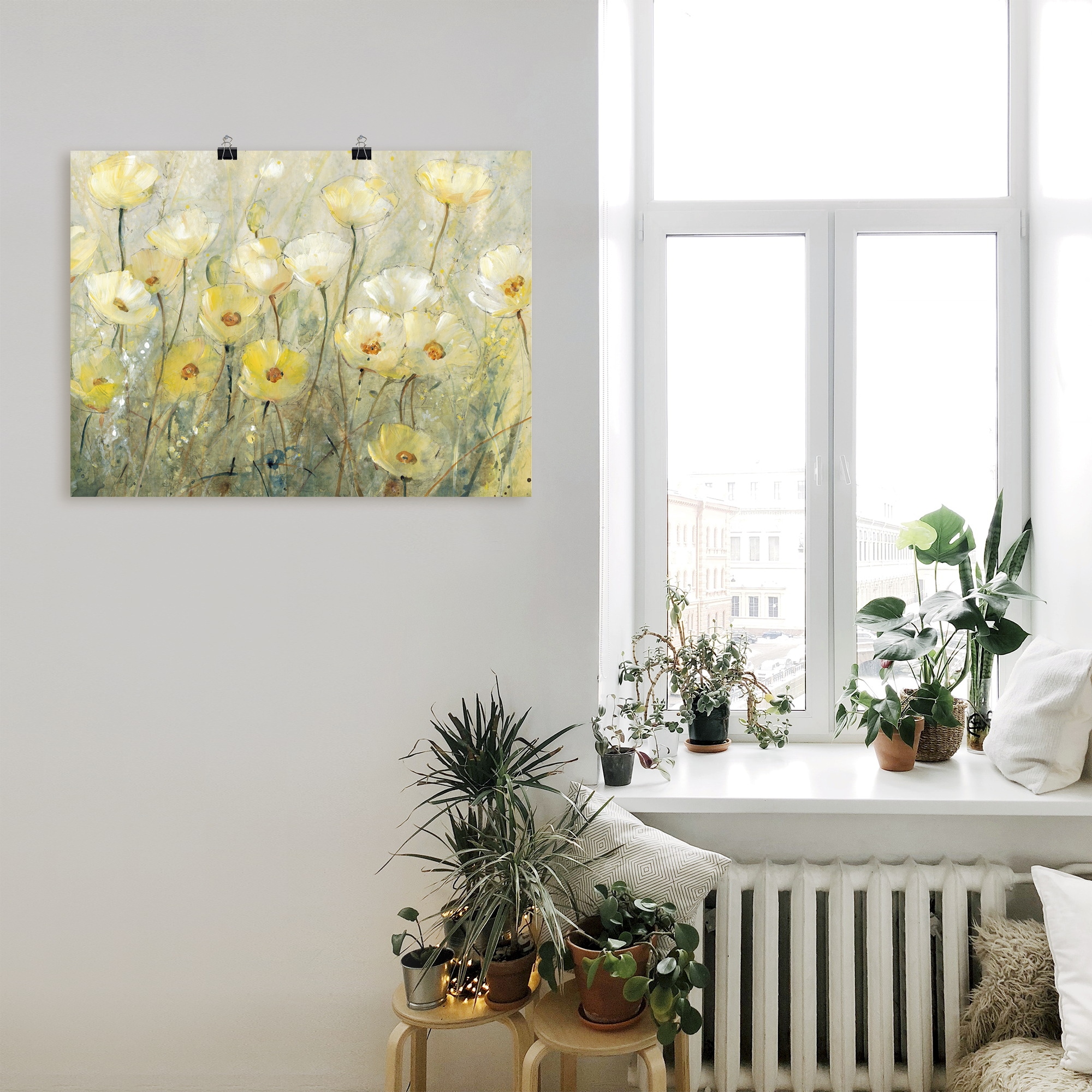 Artland Wandbild "Sommer in voller Blüte II", Blumenwiese, (1 St.), als Alu günstig online kaufen