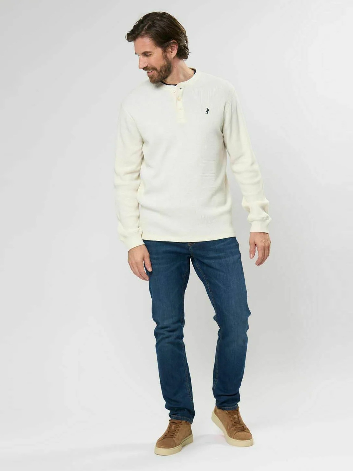 MCS Kurzarmhemd »MCS T-shirt long sleeve Colt«