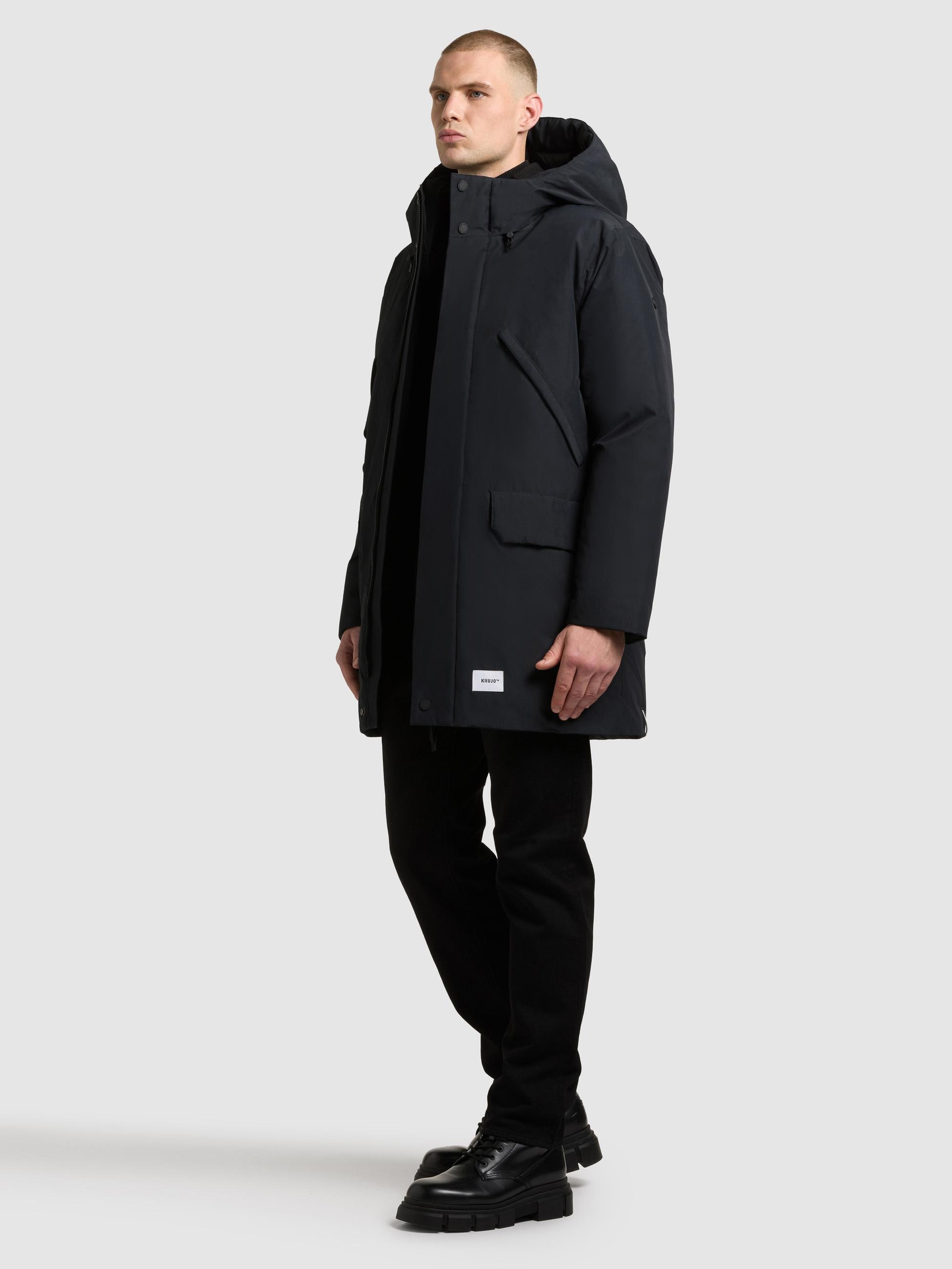 khujo Wintermantel »Figaro« Winterparka mit gefütterter Kapuze