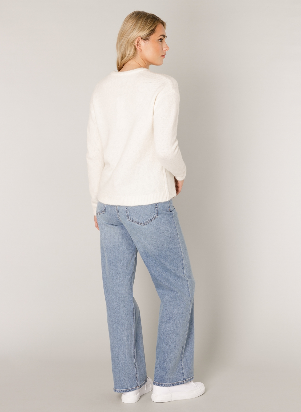 Base Level Strickpullover »Yana«, mit Wolle