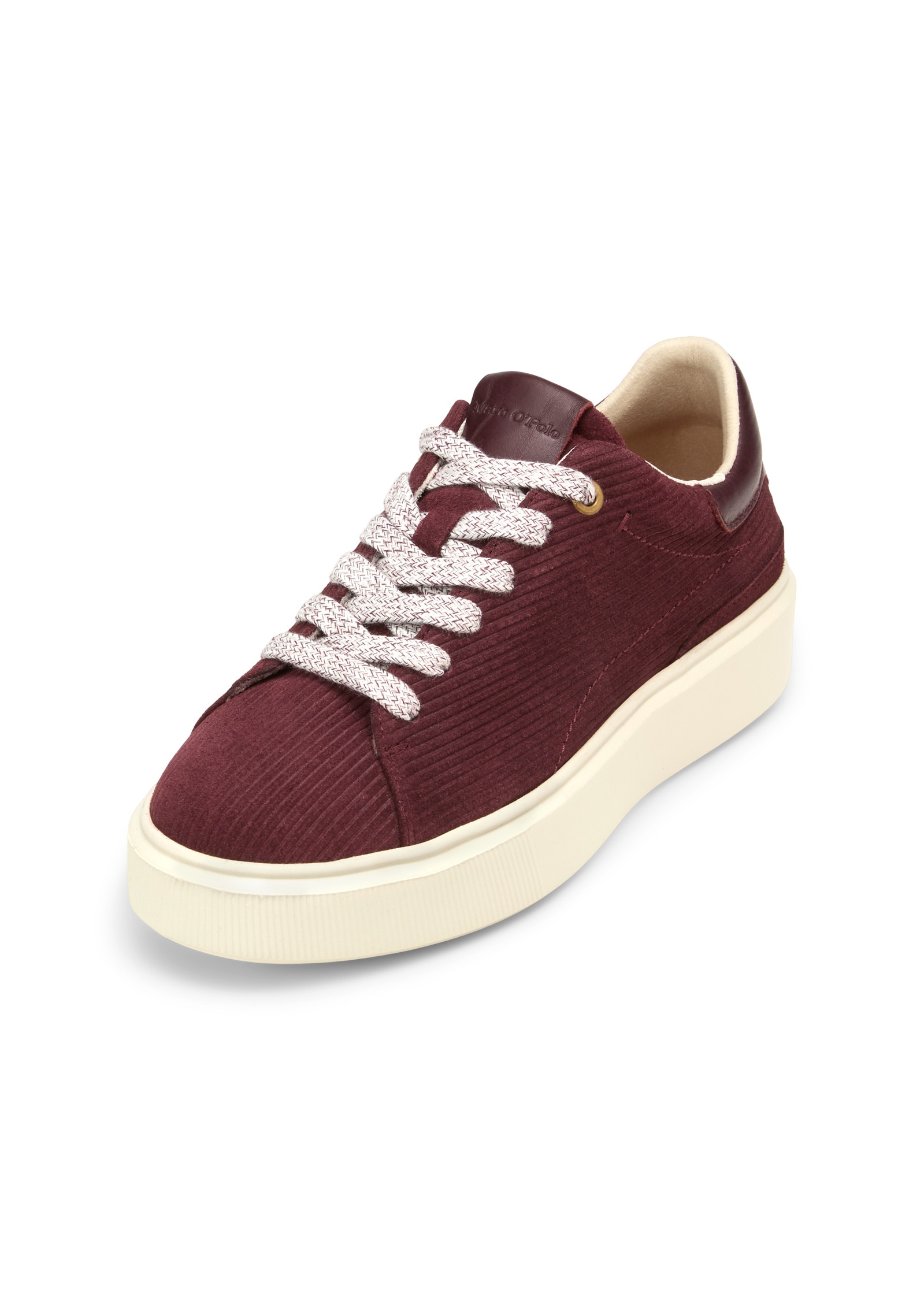 Marc OPolo Sneaker "aus Rindleder in Cordoptik" günstig online kaufen