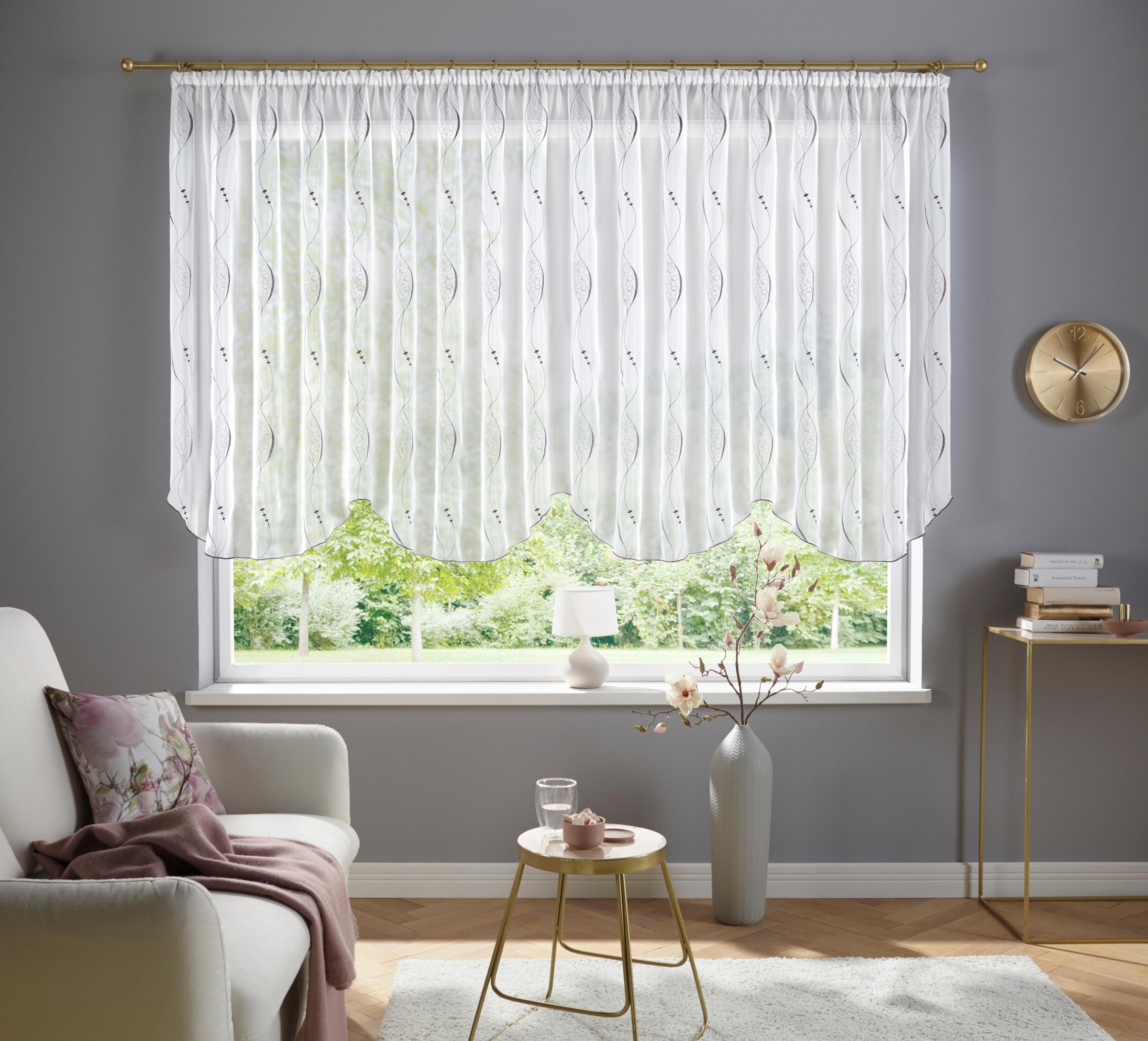 my home Gardine »Bea«, (1 St.), Bogenstore BAUR
