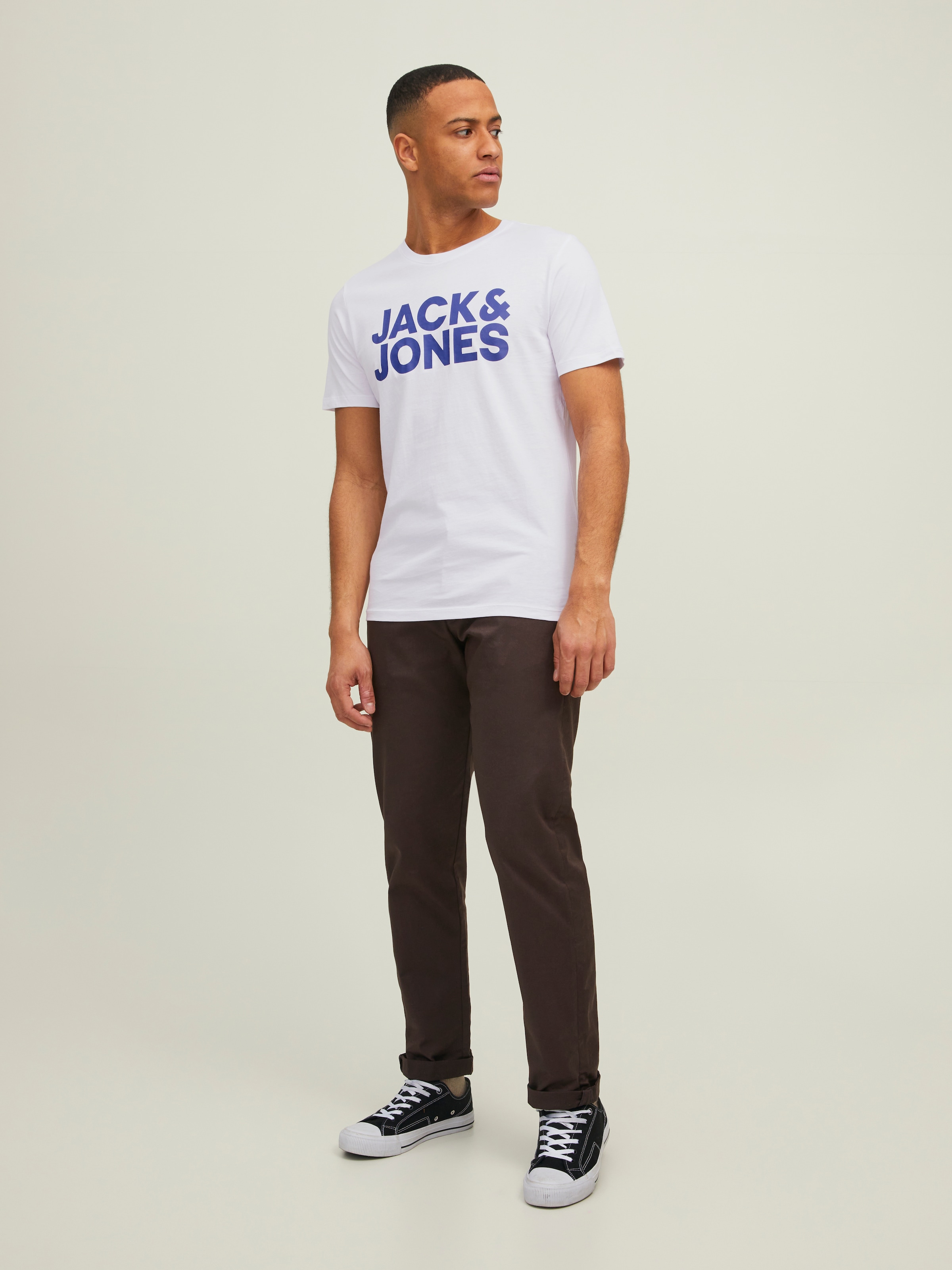 Jack & Jones T-Shirt »CORP LOGO TEE« Packung, 3er-Pack, 3 Stk.