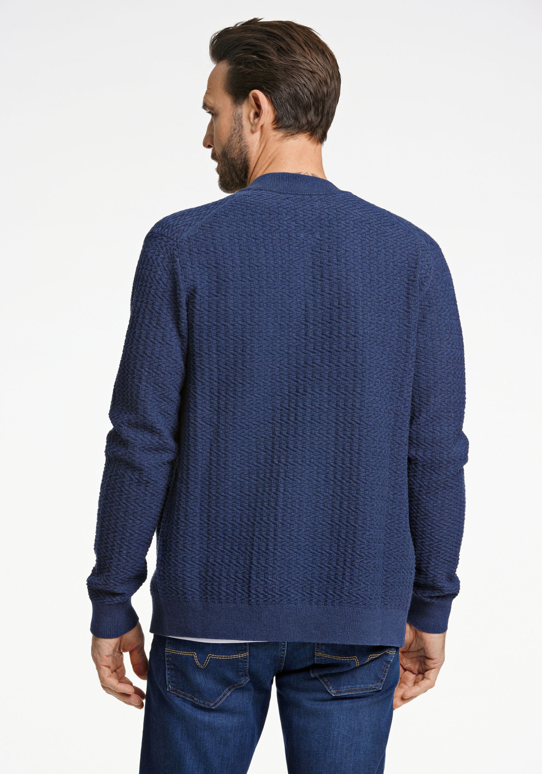 BISON Strickjacke "BISON Cardigan" günstig online kaufen