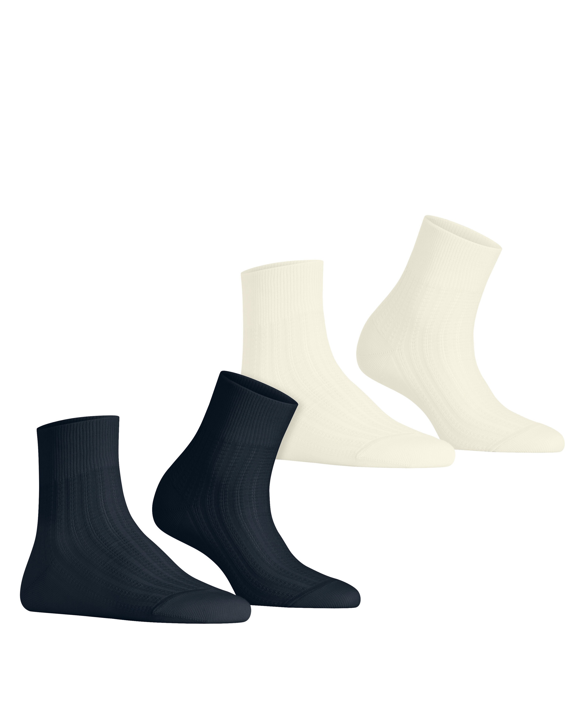 Esprit Socken »Cozy Braid 2-Pack« 2 Stk. tlg.