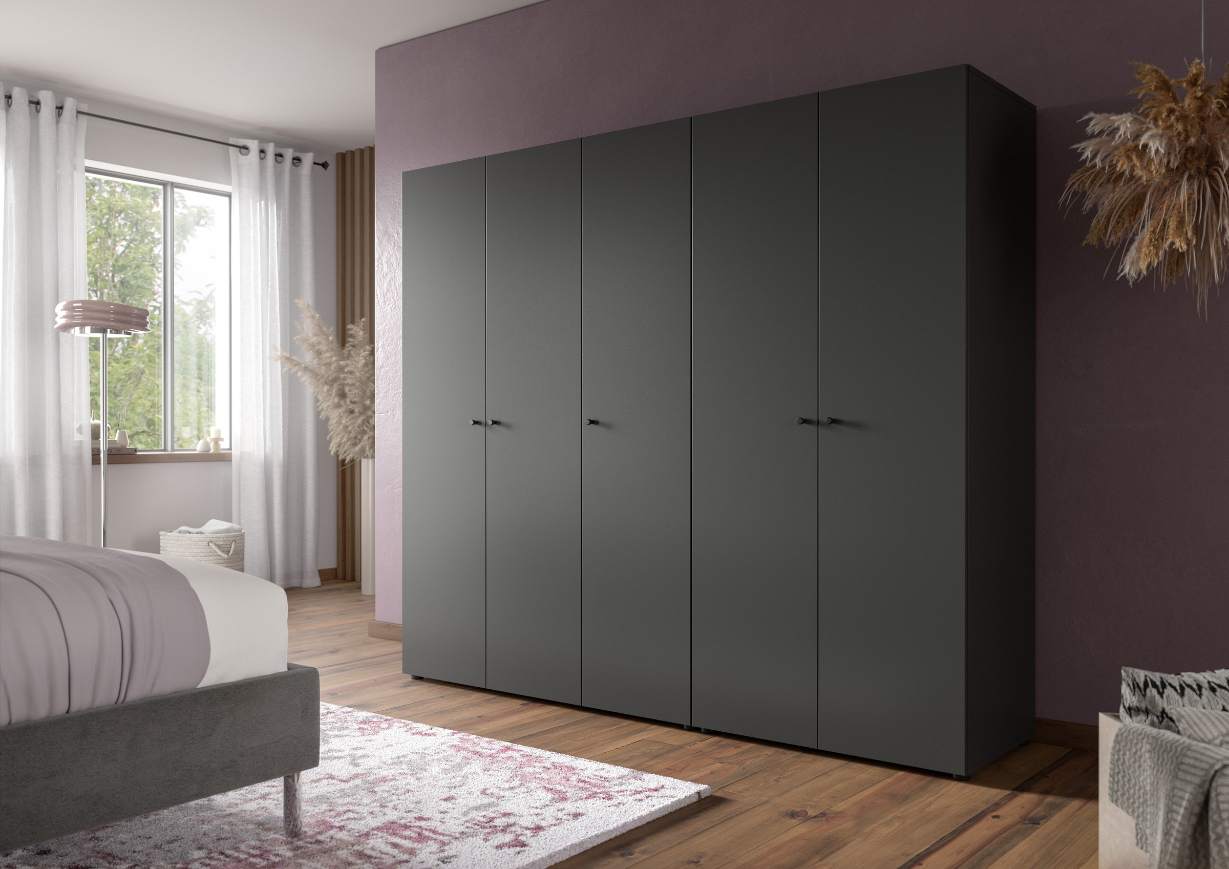 Home affaire Kleiderschrank "BILLINGS, TOPSELLER, Schlafzimmerschrank, Schr günstig online kaufen