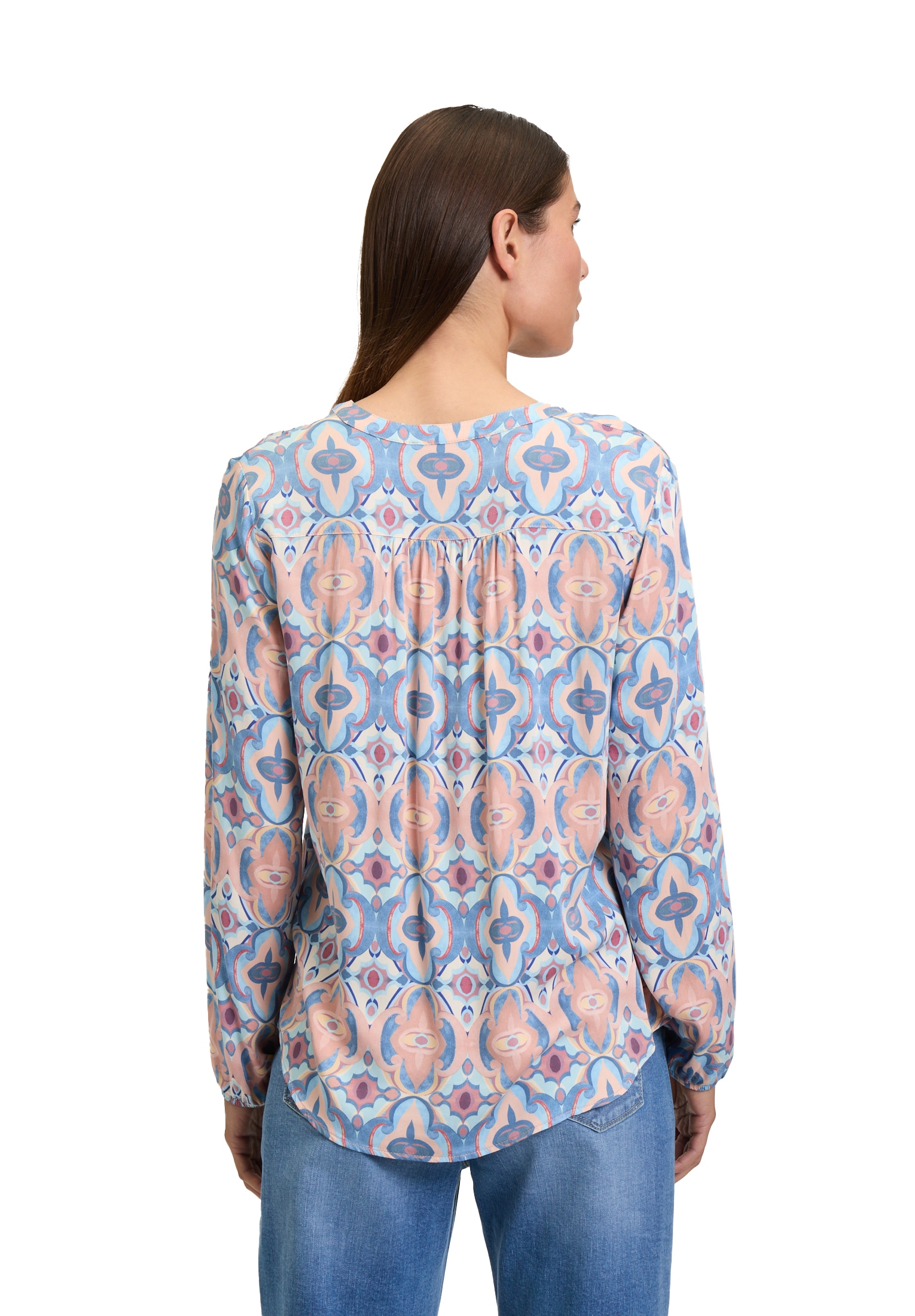 Cartoon Shirtbluse »Cartoon Damen Blusenshirt mit Muster«