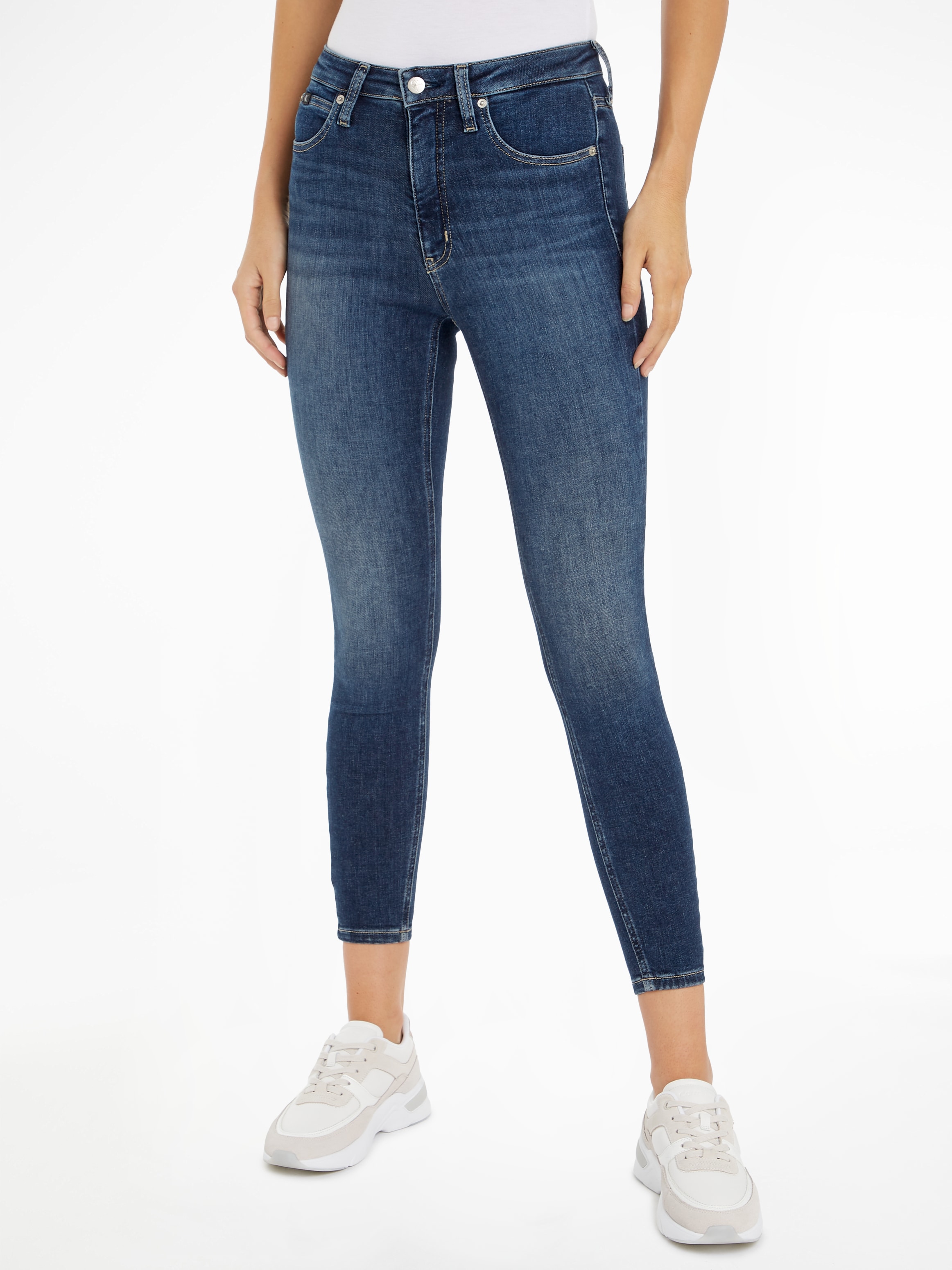 Calvin Klein Jeans Skinny-fit-Jeans "HIGH RISE SUPER SKINNY ANKLE", im 5-Po günstig online kaufen