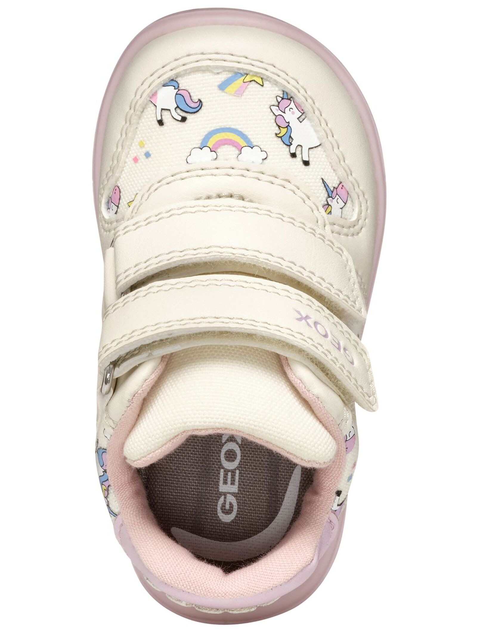 Geox Lauflernschuh »Geox Halbschuhe Lederimitat/Textil«