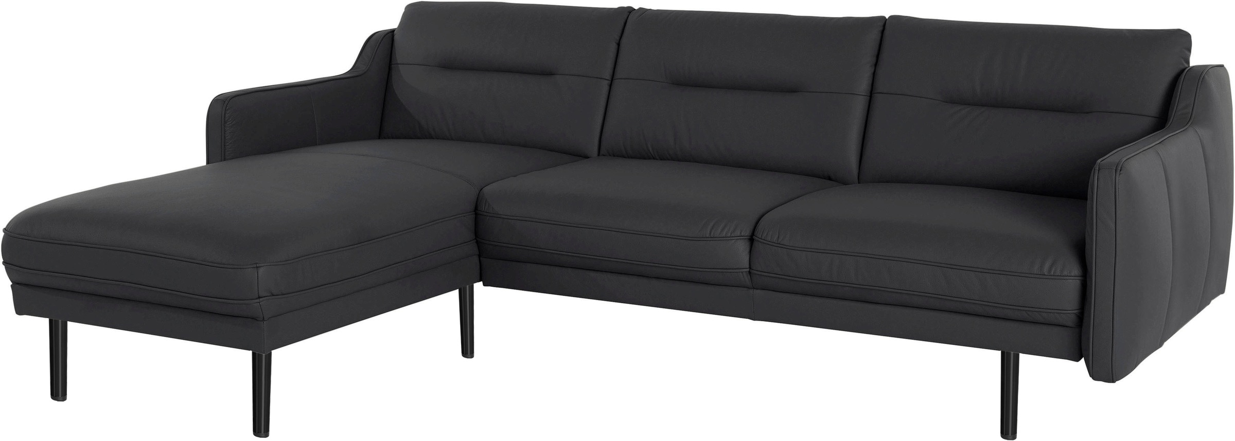 Home affaire Ecksofa "Nordfyn L-Form" edles Design in 3 Bezugsqualitäten, D günstig online kaufen
