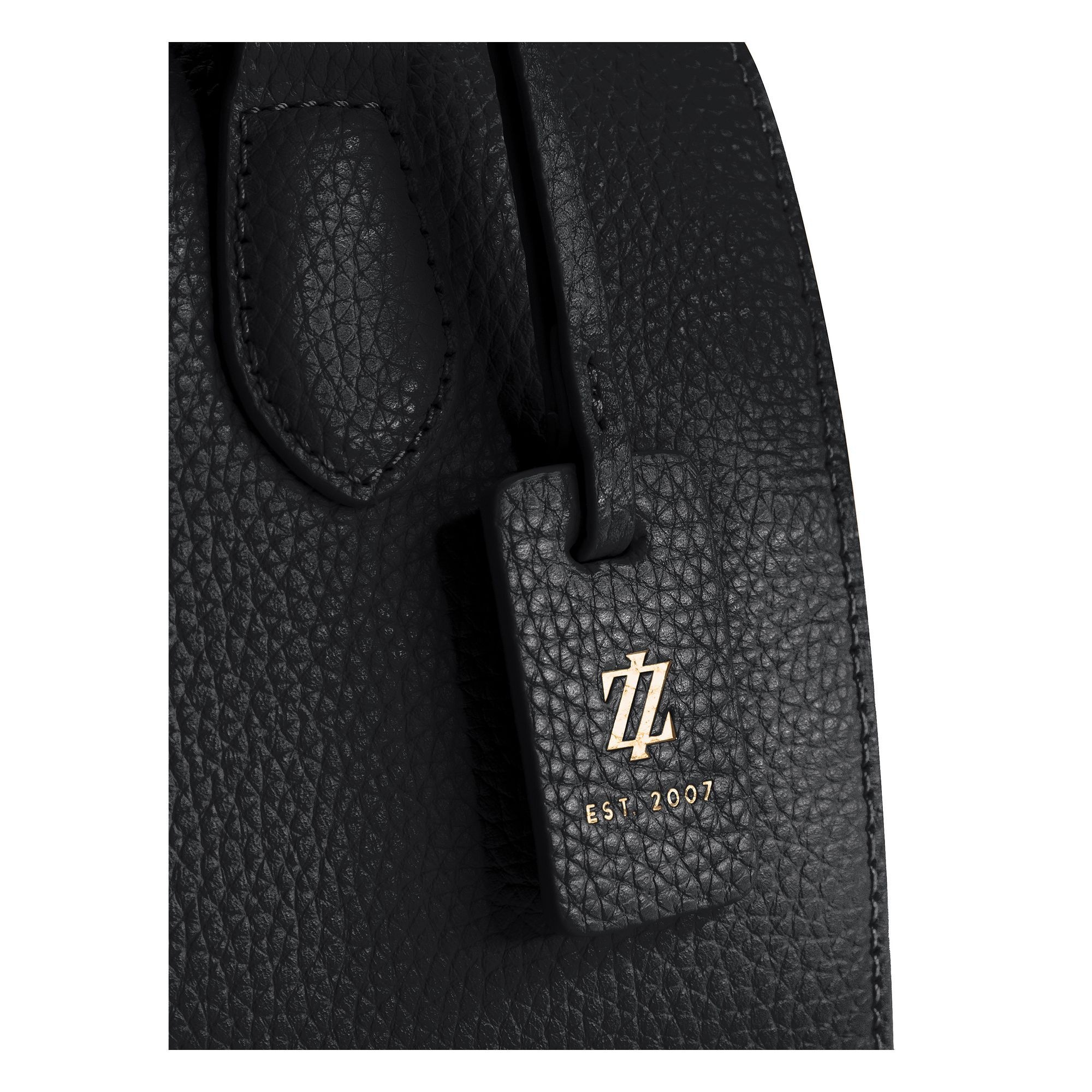 Lazarotti Henkeltasche »Bologna Leather Bowling-Bag Handtasche Crossbody Leder 26 cm«