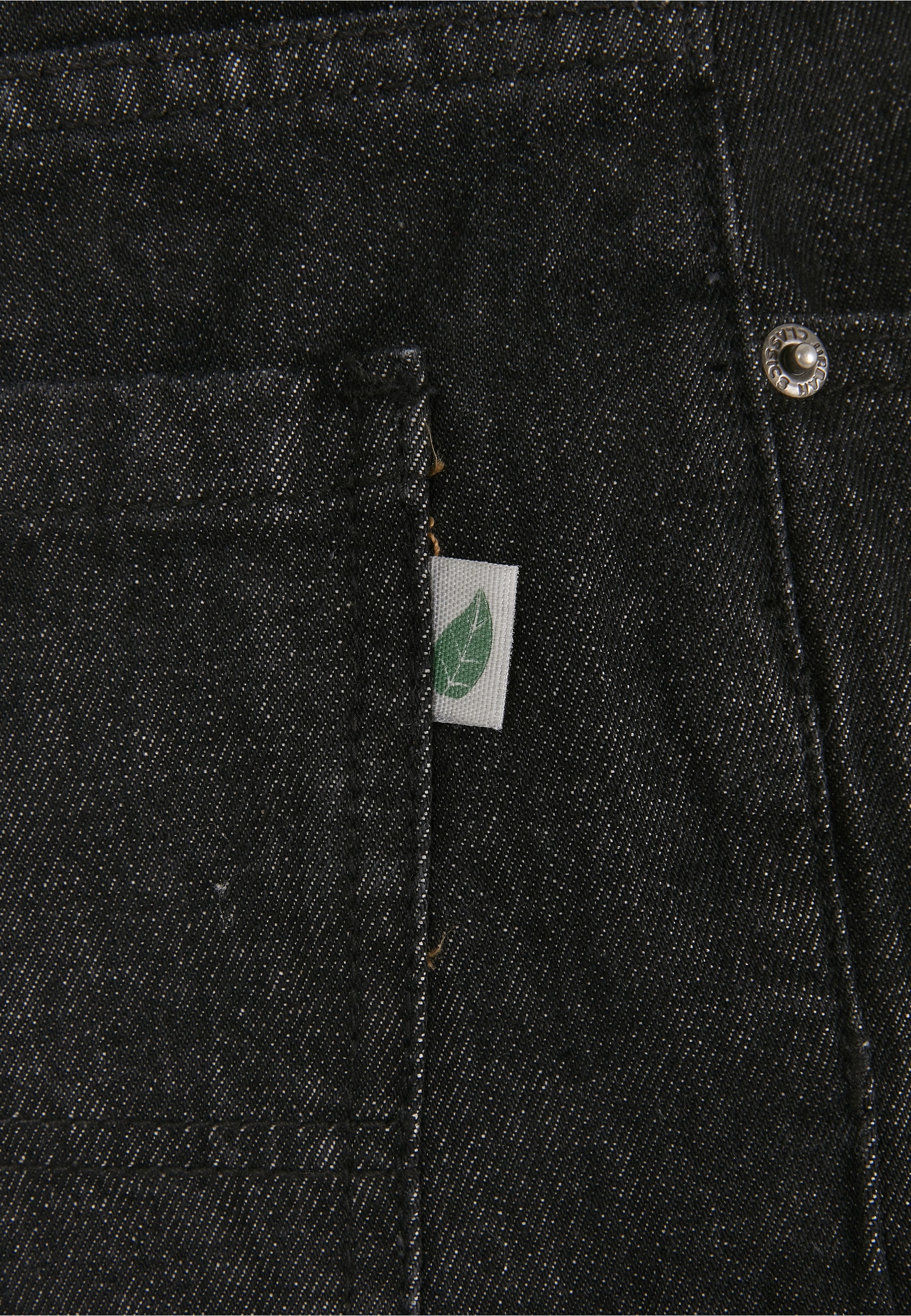 URBAN CLASSICS Bequeme Jeans »Urban Classics Herren Organic Triangle Denim« 1 Stk.