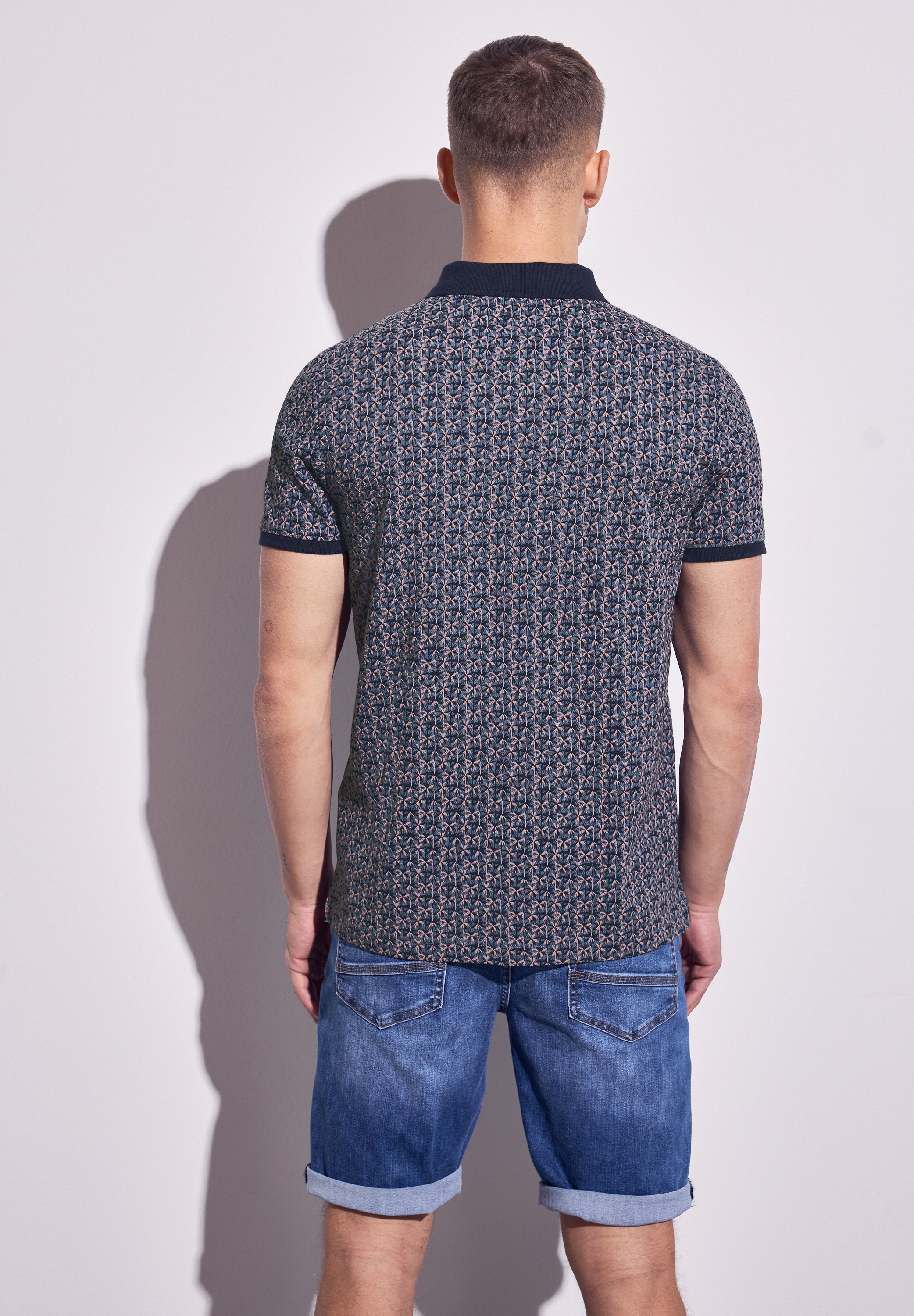 STREET ONE MEN Poloshirt, aus reiner Baumwolle günstig online kaufen