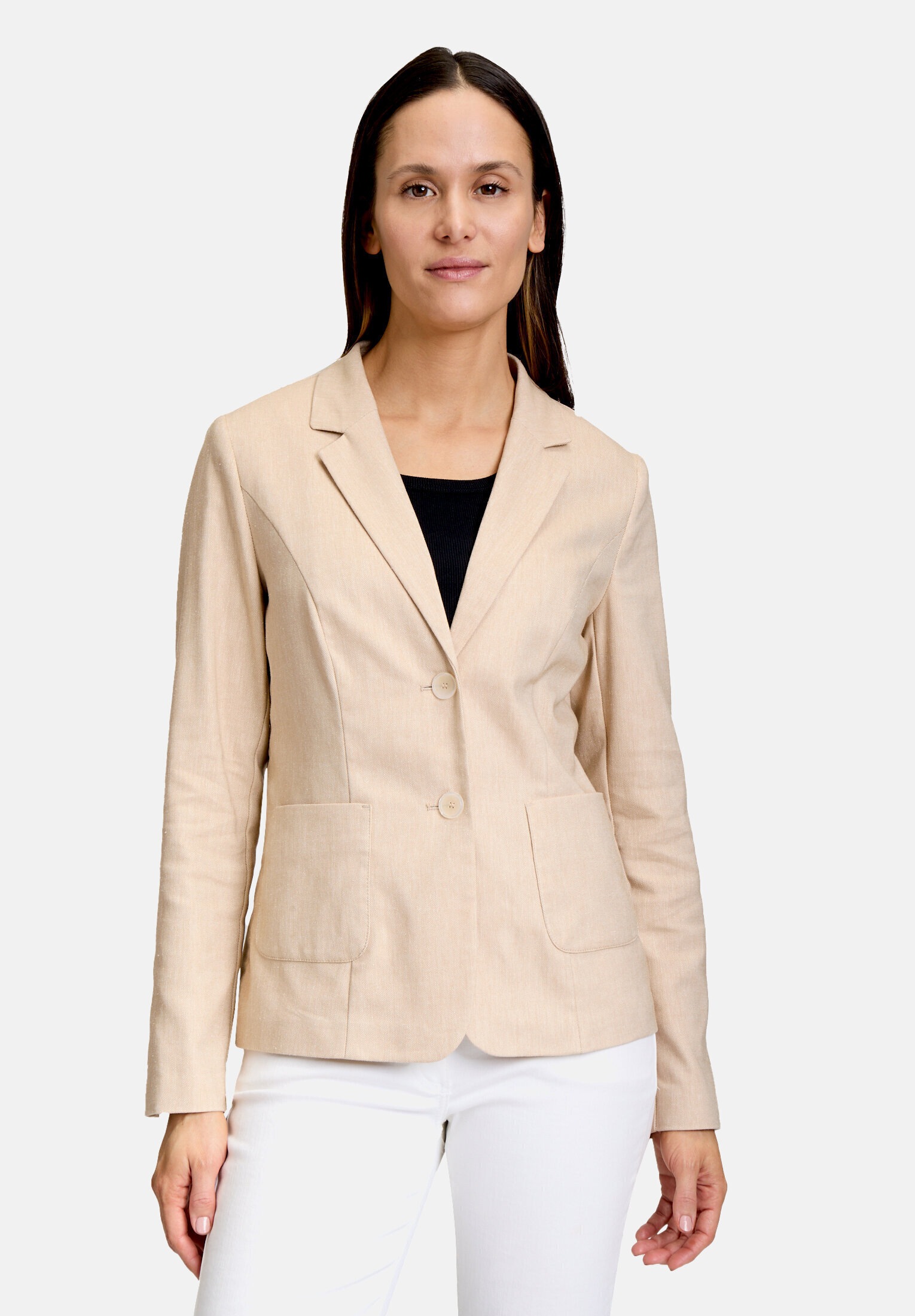Betty Barclay Kurzblazer »Damen langarm« Material