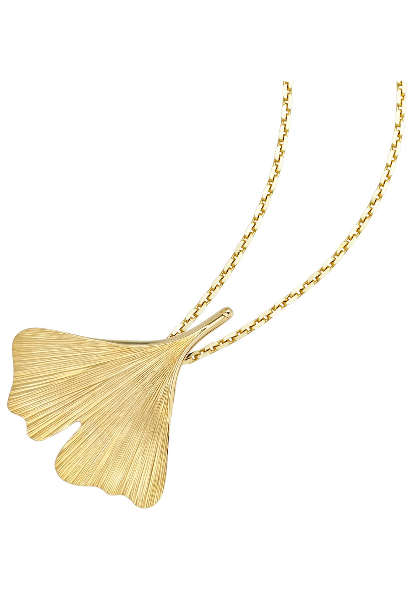 JOBO Kettenanhänger »Anhänger Ginko«  375 Gold