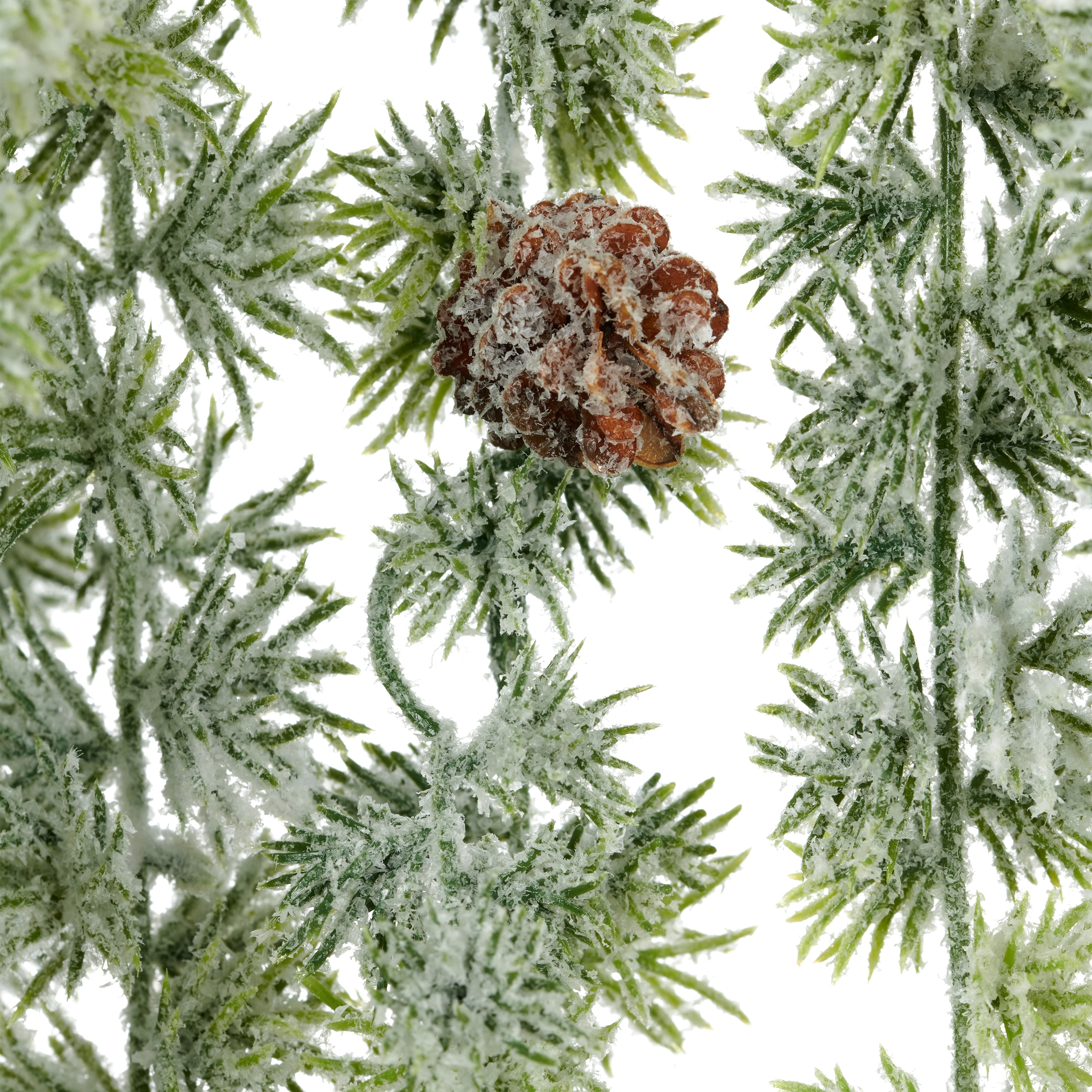 Creativ green Kunstgirlande »Zedernhängergirlande« mit Schnee-Finish